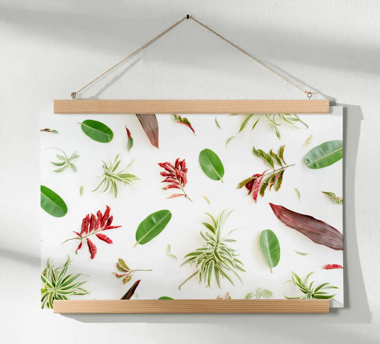 Minimalismo tropicale poster con telaio in plastica da PhotoVibe Decor