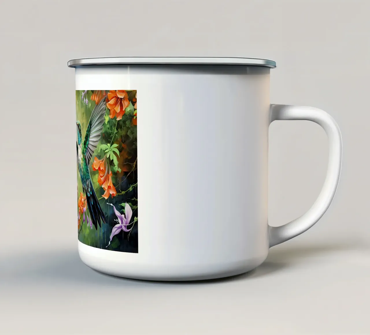 Arte da parete di Imagine tazza in smalto da Imagine