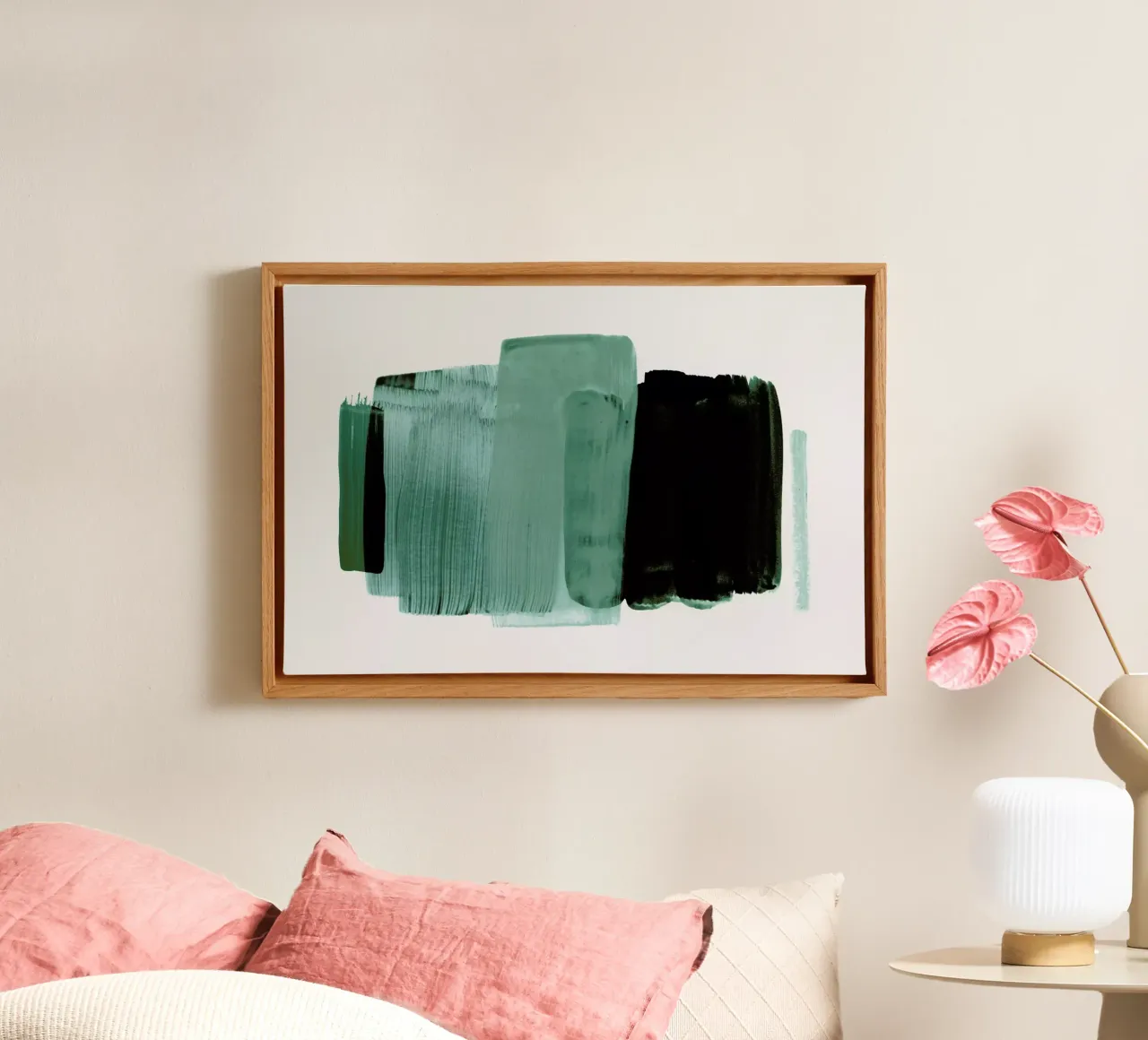 Minimalism 17 1 tela con Cornice a cassetta da IRIS LEHNHARDT FINE ART