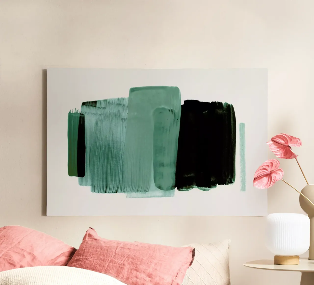 Minimalism 17 1 tela con Cornice a cassetta da IRIS LEHNHARDT FINE ART