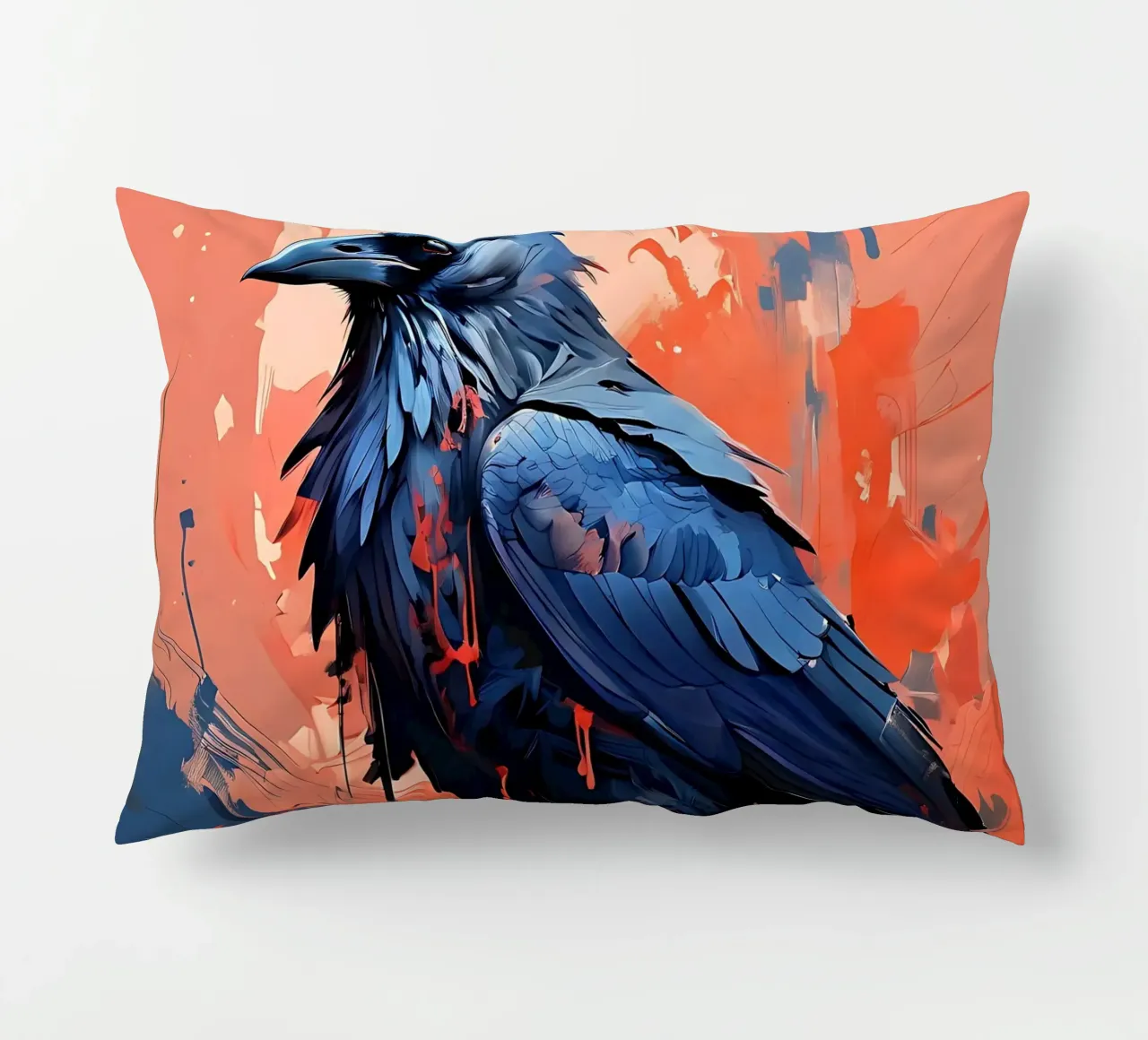 Corvo_Stile_F_2 cuscino da Tierisch bunt by LK