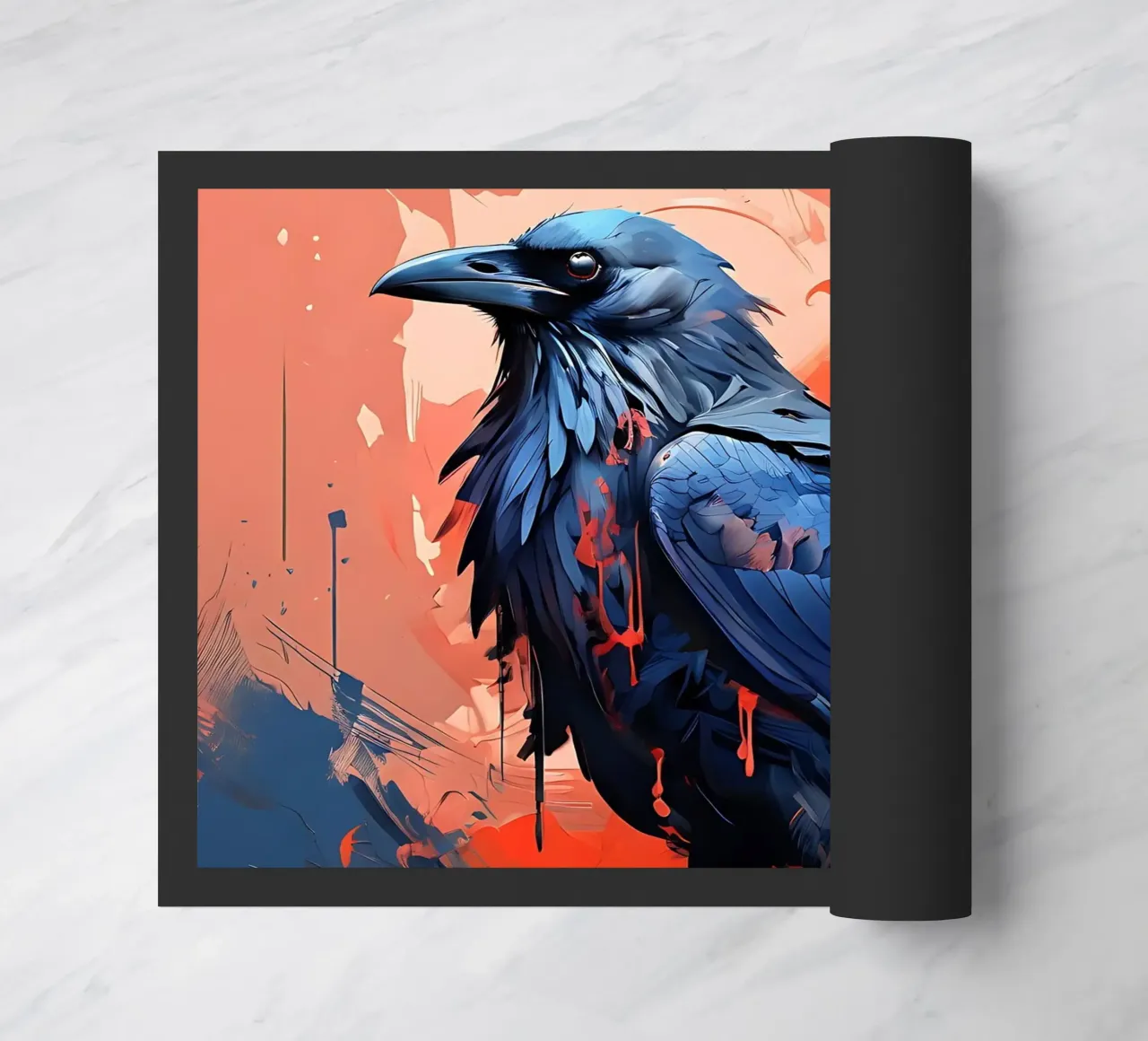 Corvo_Stile_F_2 zerbino da Tierisch bunt by LK