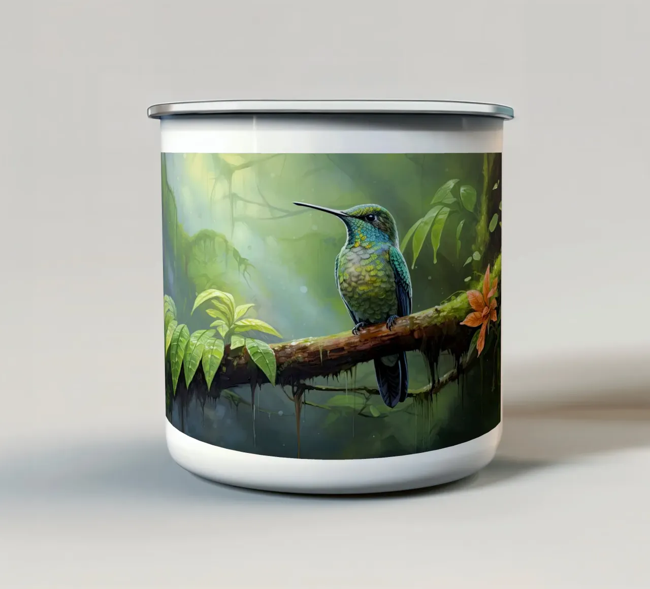 Arte da parete di Imagine tazza in smalto da Imagine