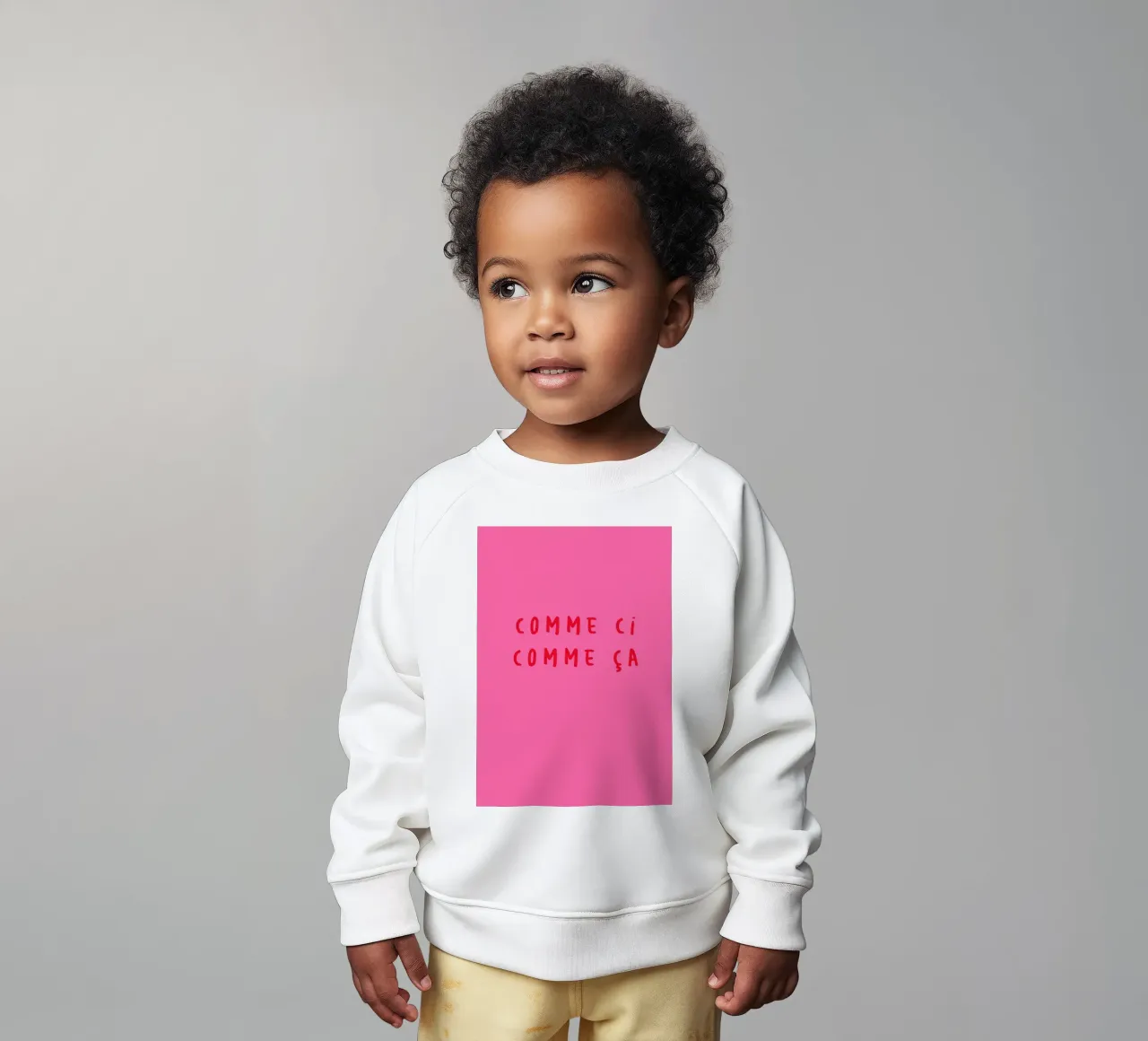 comme ci. comme ça. felpa neonato da FRICKE DESIGN