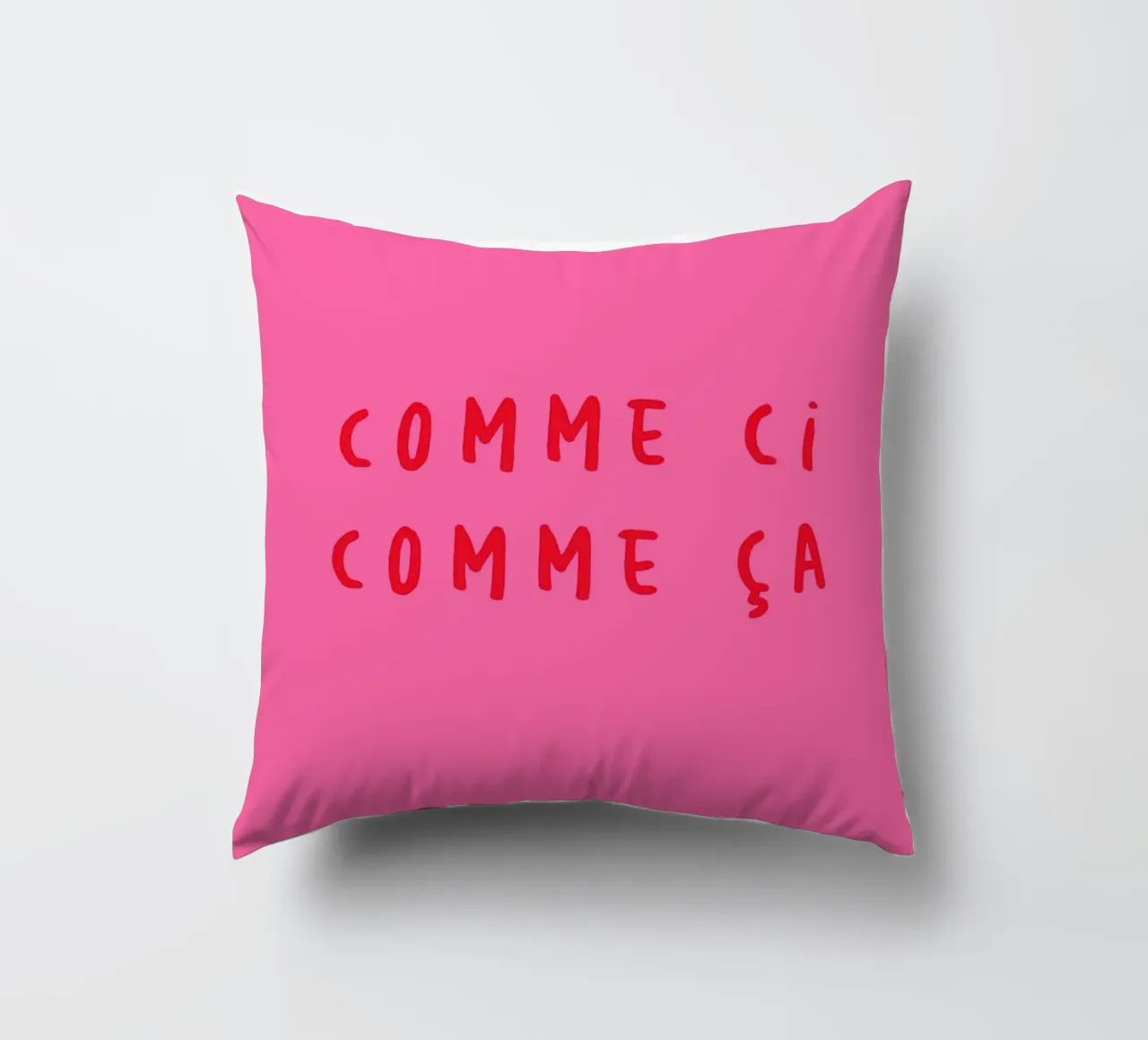 comme ci. comme ça. cuscino da FRICKE DESIGN
