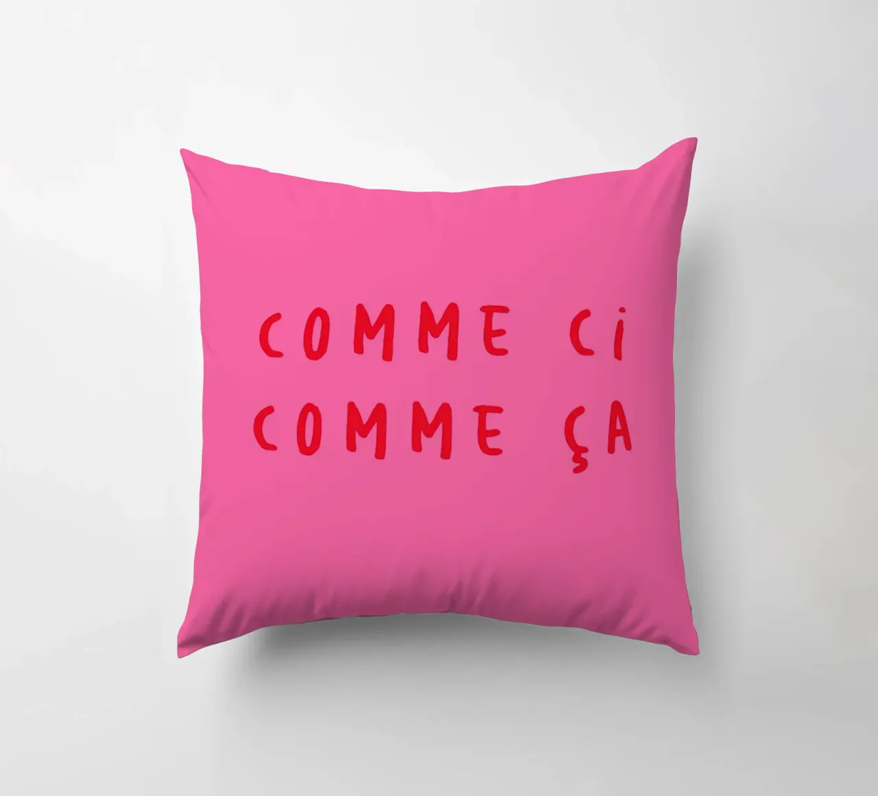 comme ci. comme ça. cuscino da FRICKE DESIGN