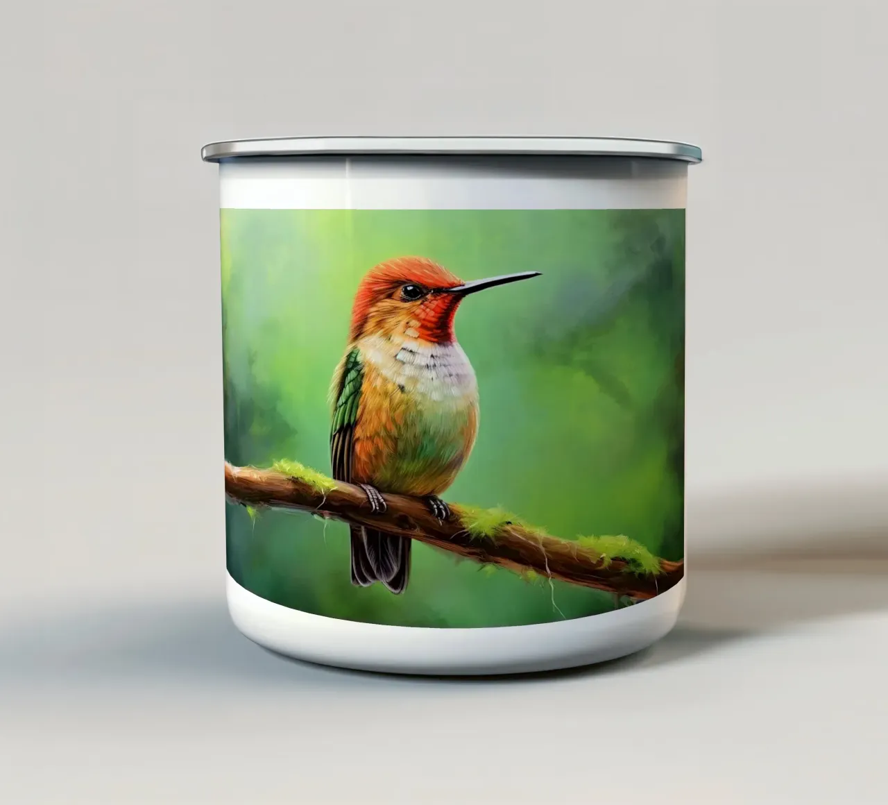 Arte da parete di Imagine tazza in smalto da Imagine