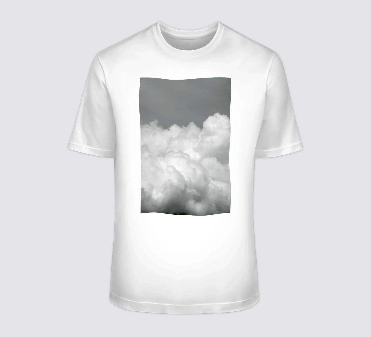 Minimal But Bold Clouds t-shirt da Studio Nahili
