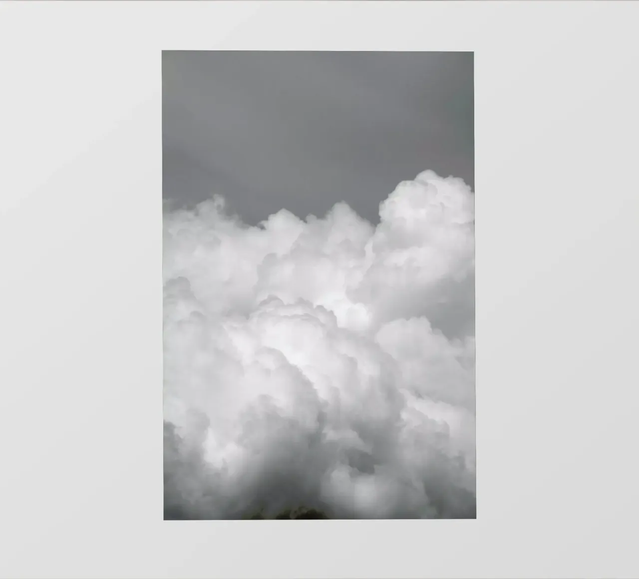 Minimal But Bold Clouds lonas publicitarias de Studio Nahili