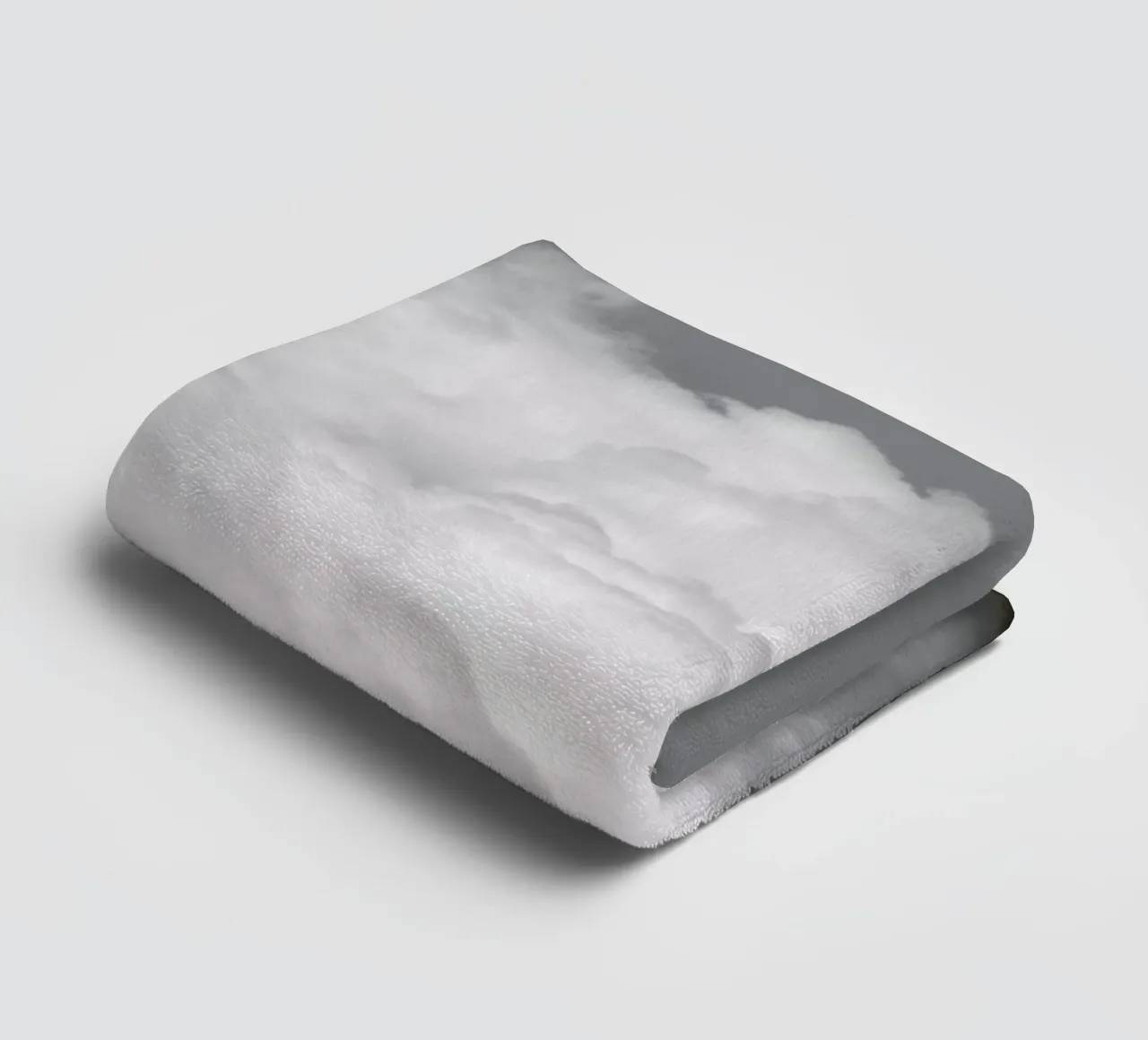 Minimal But Bold Clouds asciugamano da bagno da Studio Nahili