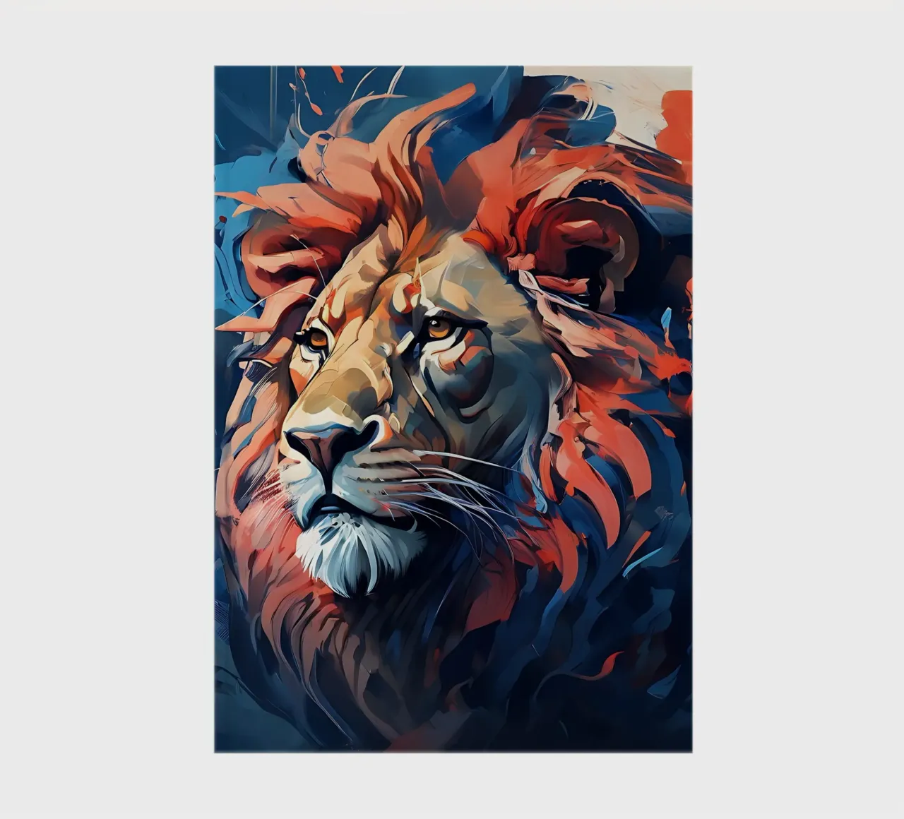 Lion_Style_F_3 notebook by Tierisch bunt by LK
