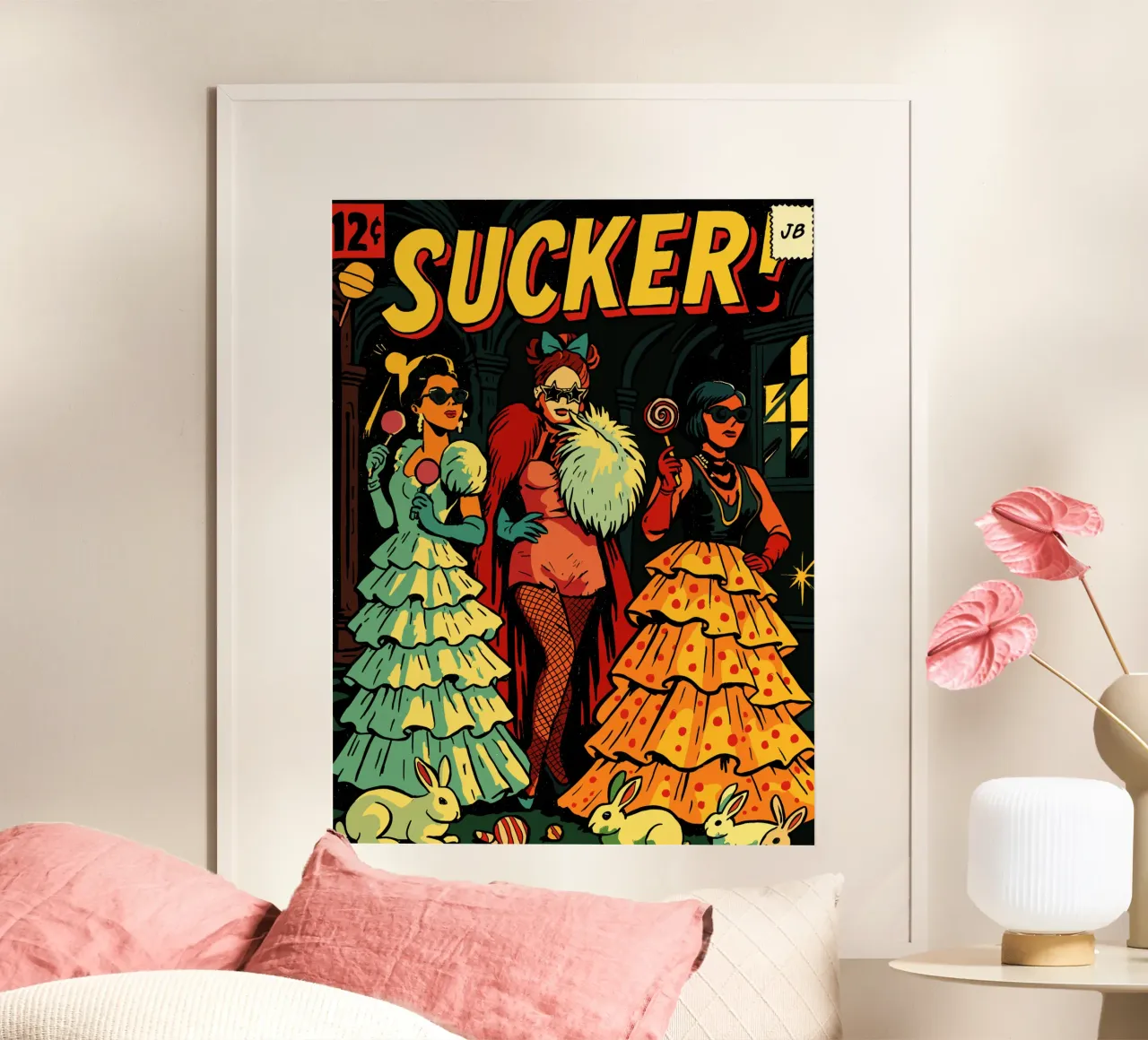 Succhiatore poster con telaio in plastica da lucasmeier
