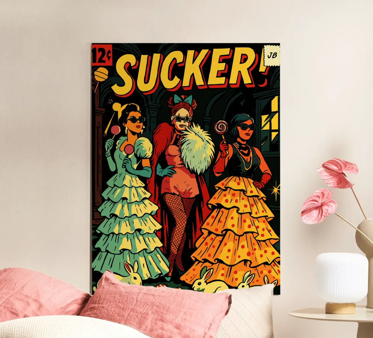 Succhiatore poster con telaio in plastica da lucasmeier