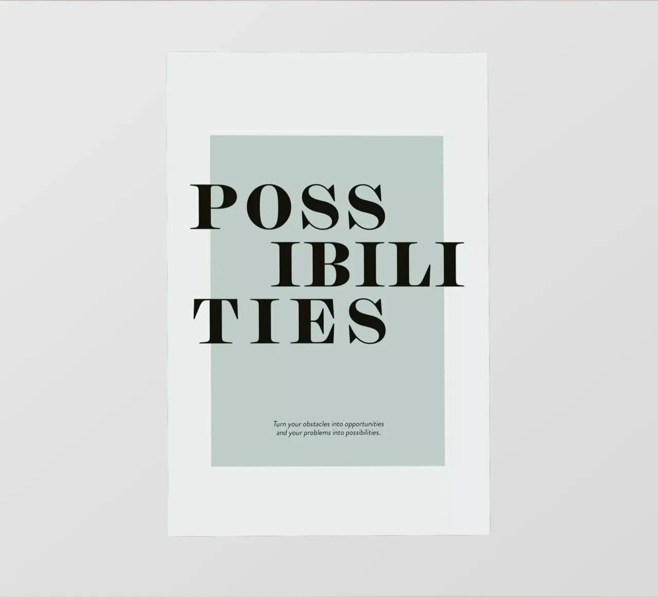 Possibilities telo in pvc da Ayleen