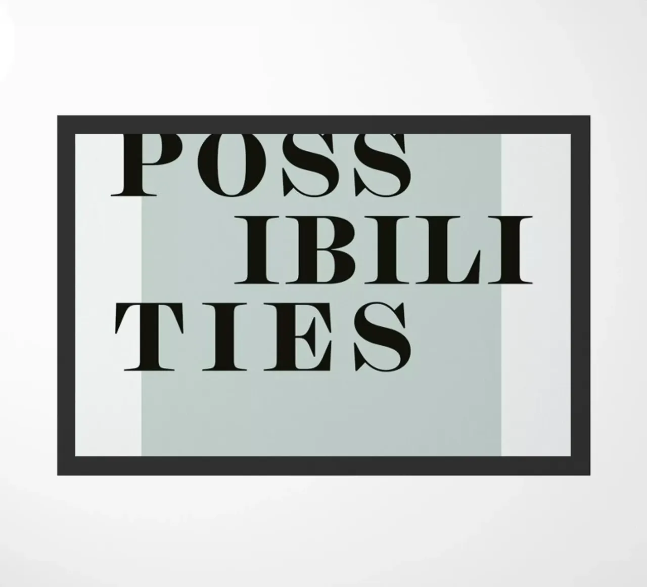 Possibilities doormat by Ayleen