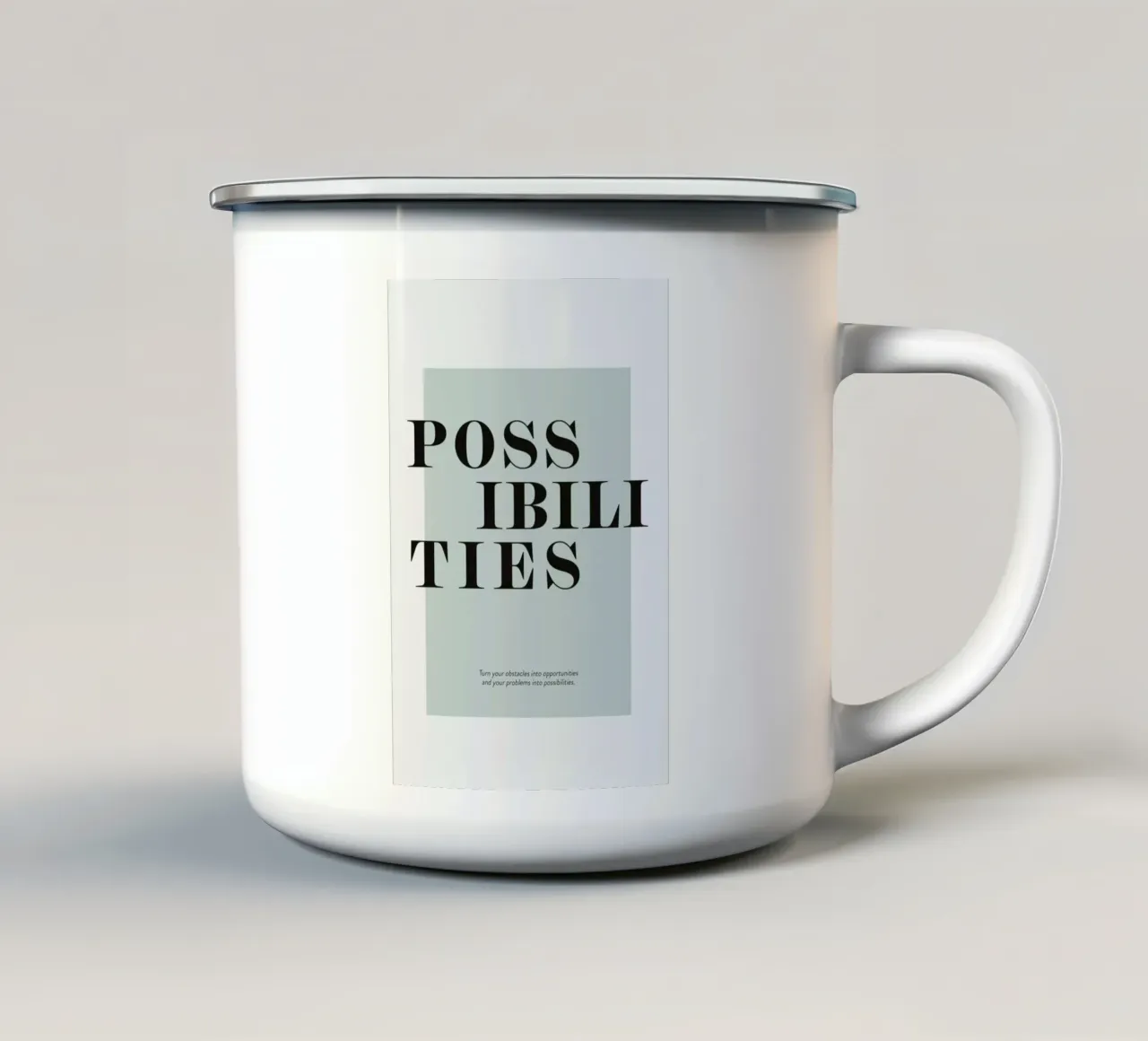 Possibilities tazza in smalto da Ayleen