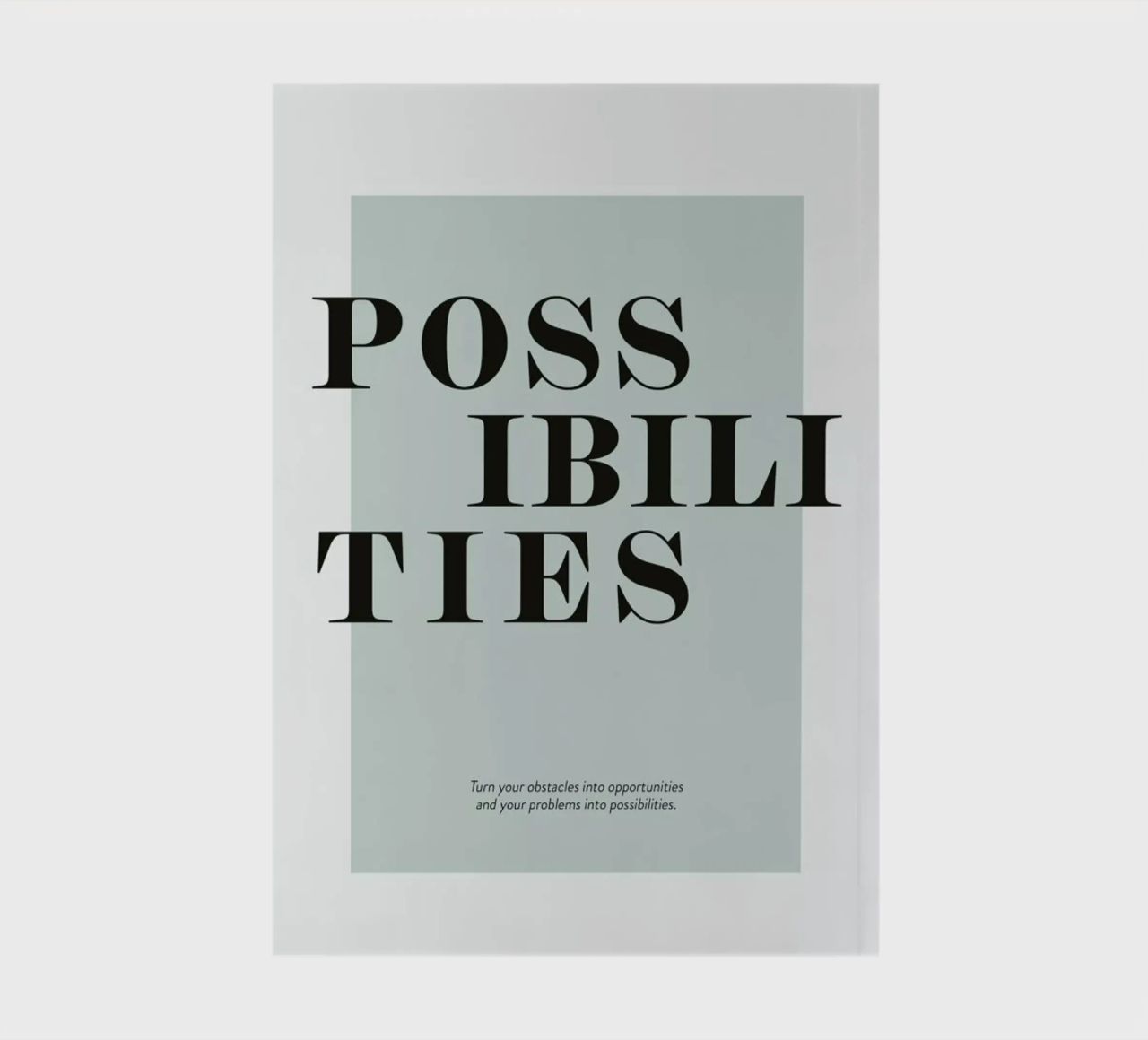 Possibilities notebook by Ayleen