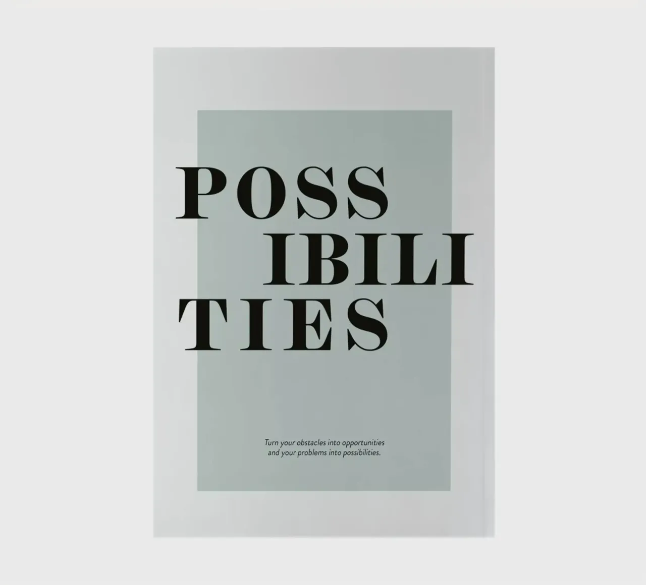 Possibilities notitieboek van Ayleen
