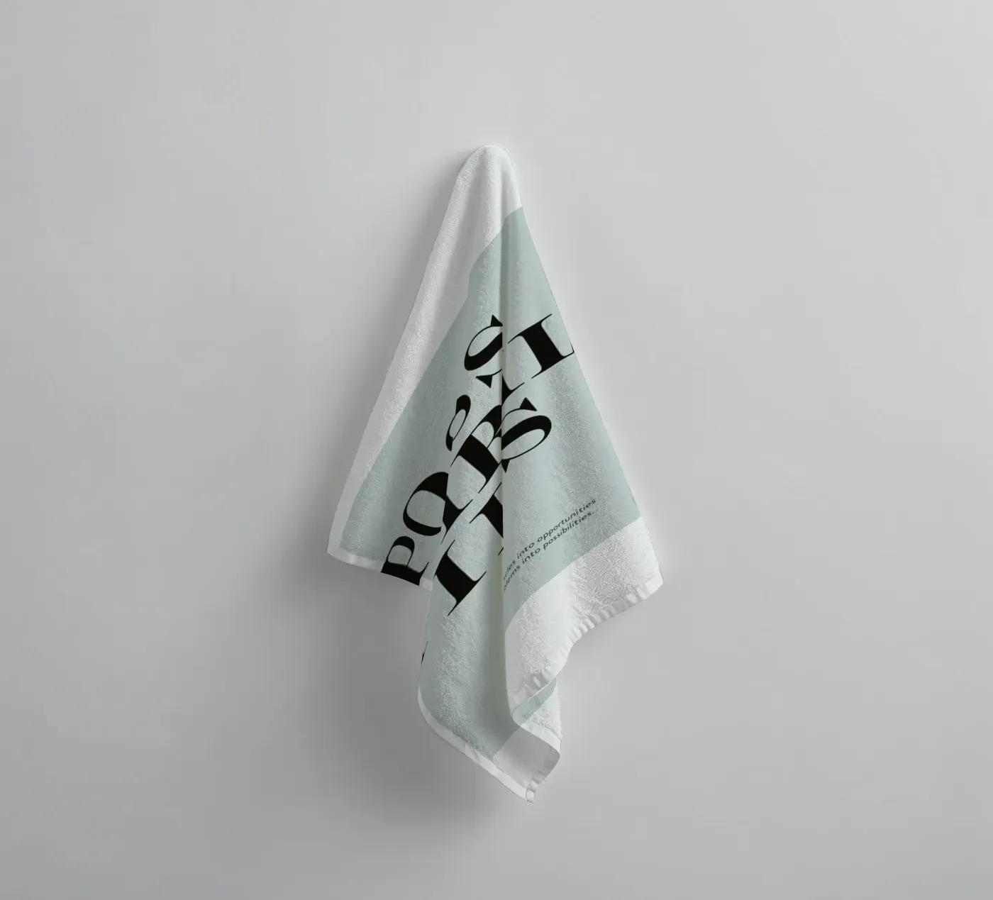 Possibilities towel by Ayleen