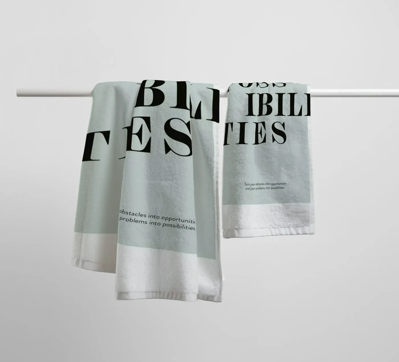 Possibilities towel by Ayleen