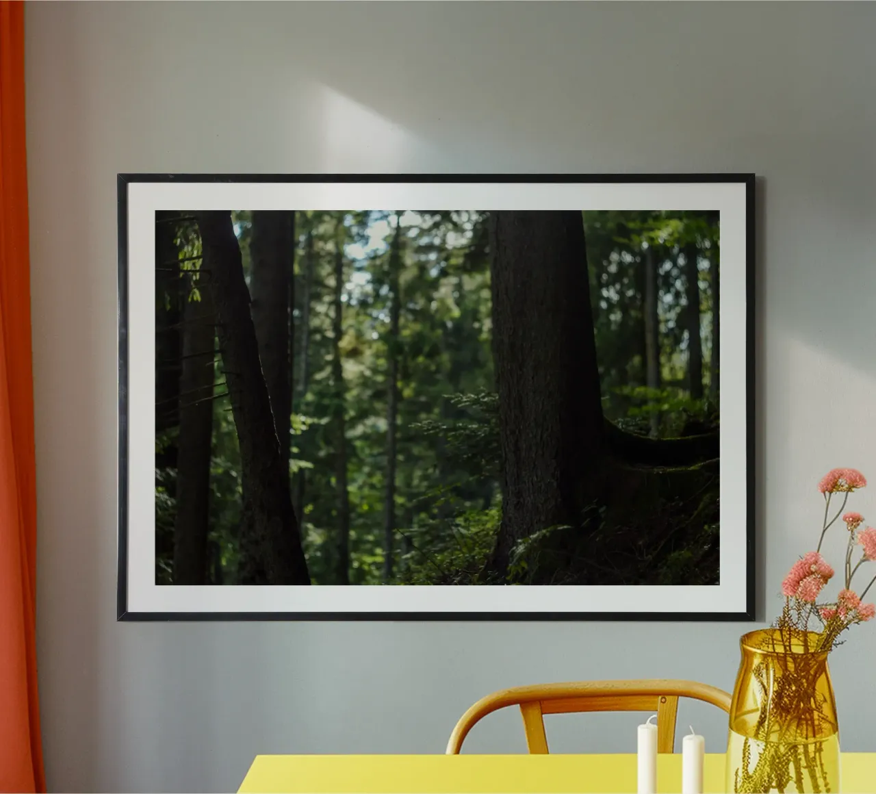 Das Flüstern der Wälder Hahnemühle von PhotoVibe Decor