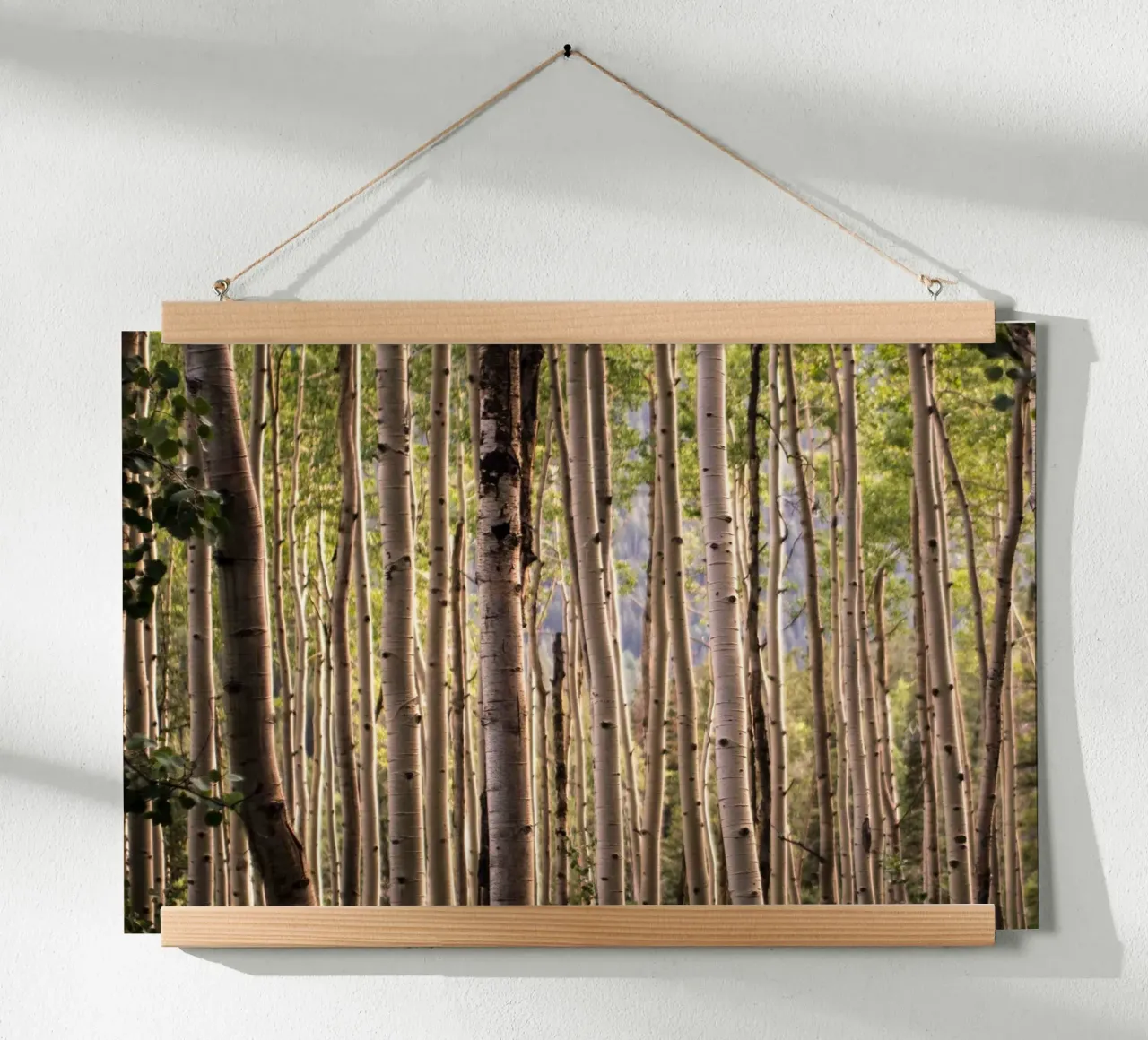 Das Flüstern der Wälder Poster von PhotoVibe Decor
