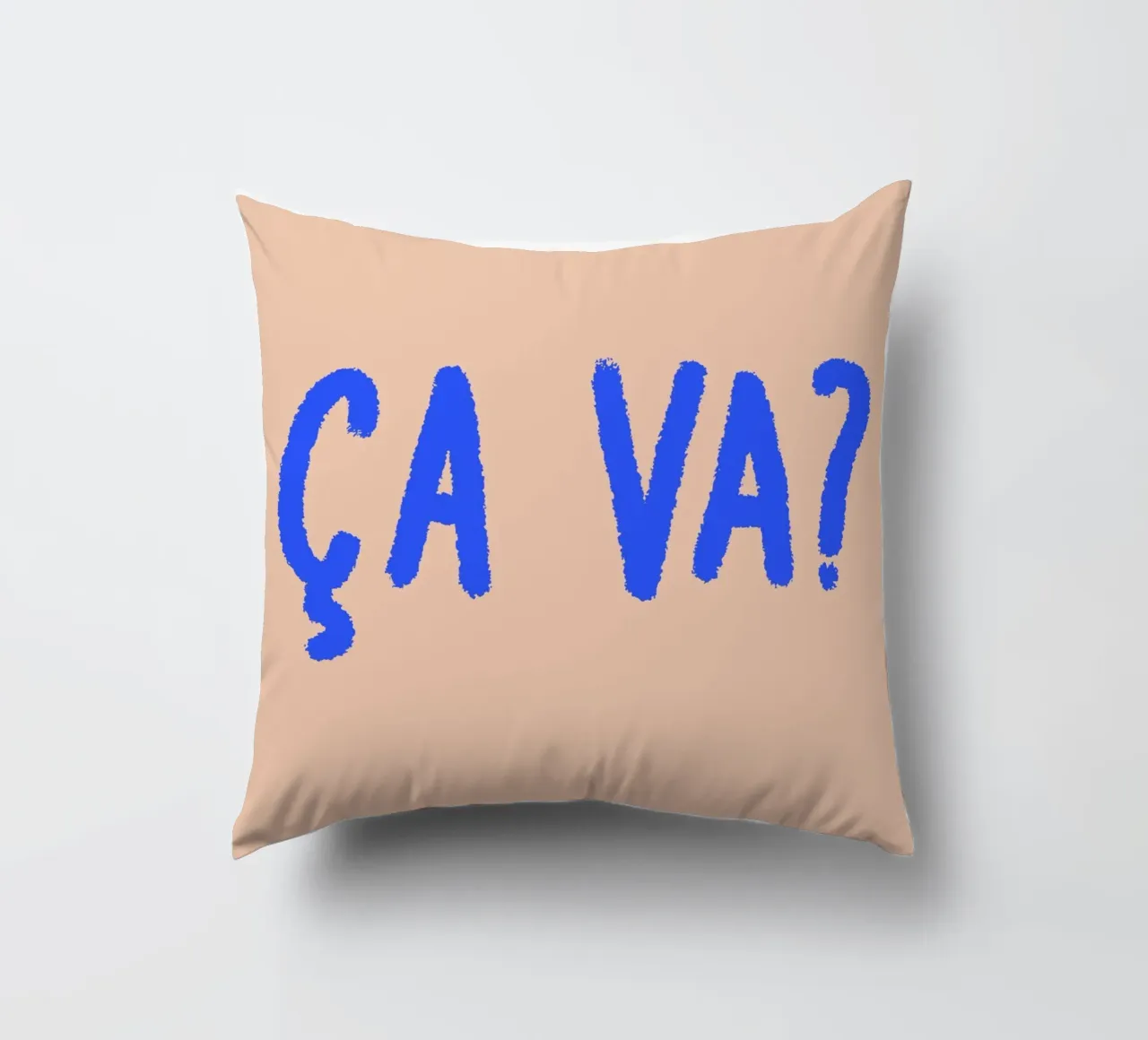Ça va? cuscino da FRICKE DESIGN