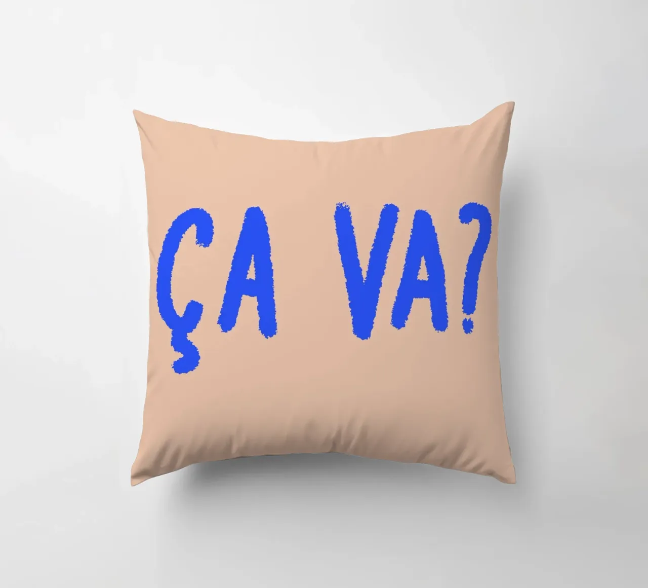 Ça va? cuscino da FRICKE DESIGN