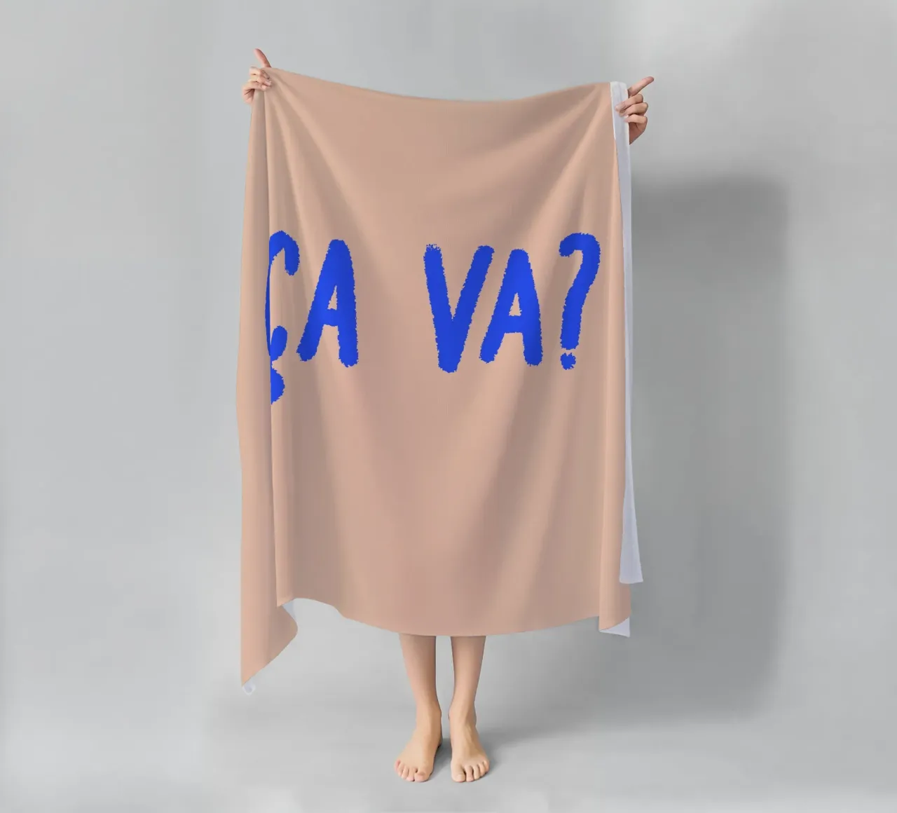 Ça va? telo mare da FRICKE DESIGN