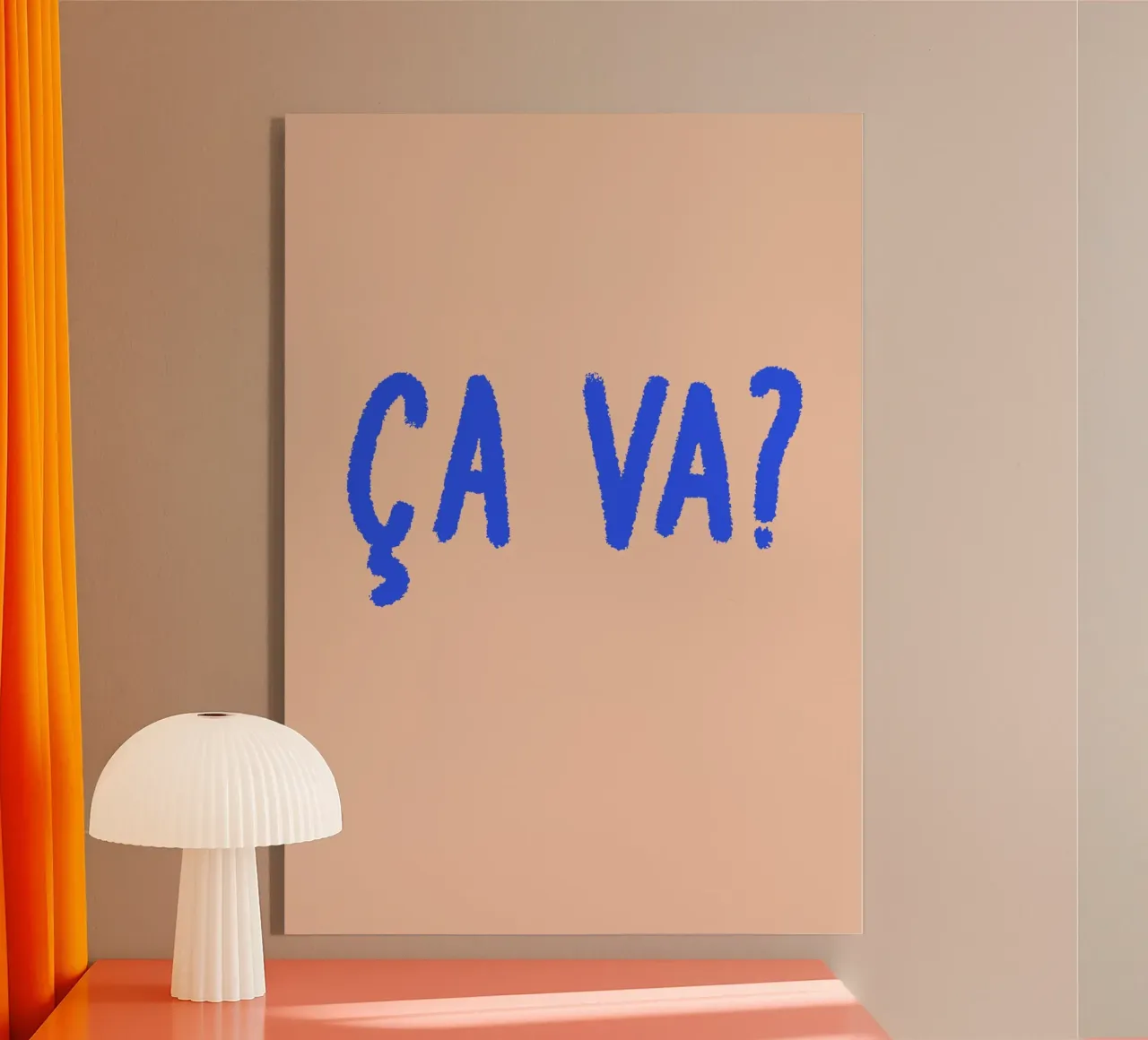 Ça va? plexiglass da FRICKE DESIGN