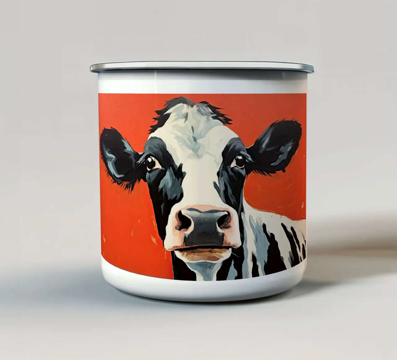 Arte da parete di Imagine tazza in smalto da Imagine