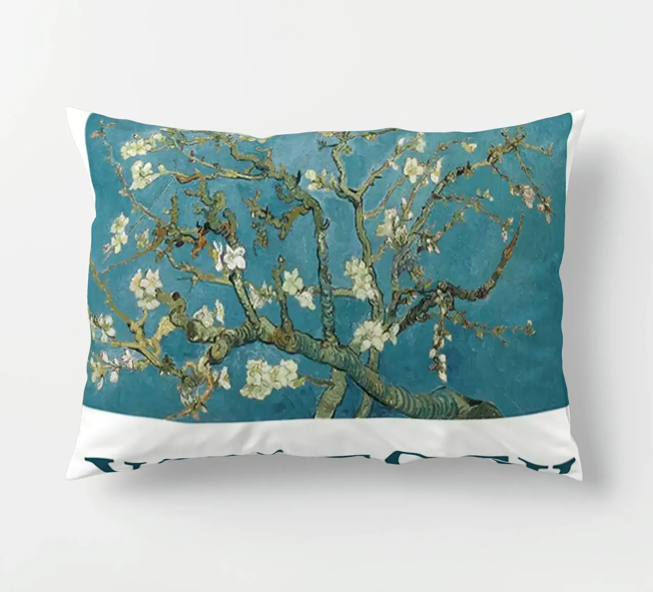 Vincent van Gogh Art Print - Amandier en fleur coussin de ashcraft shop