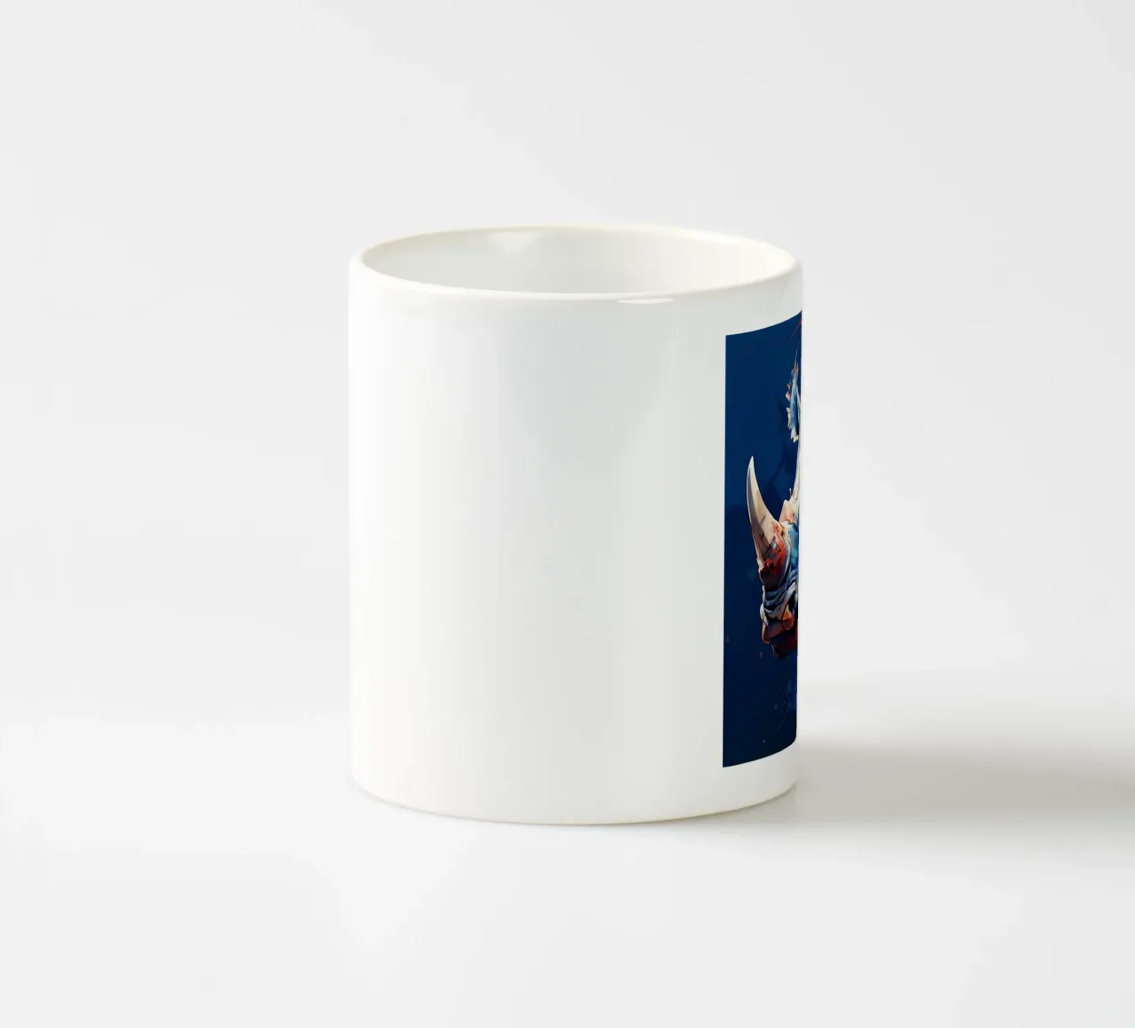 Nashorn_Stil_F_1 tazza in ceramica da Tierisch bunt by LK