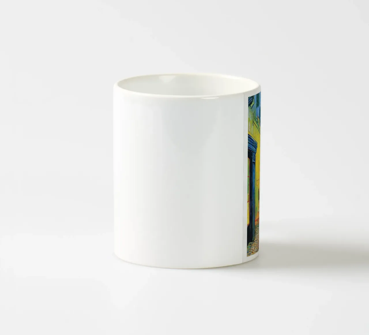 Stampa d'arte di Vincent van Gogh - Terrazza del caffè di notte tazza in ceramica da ashcraft shop