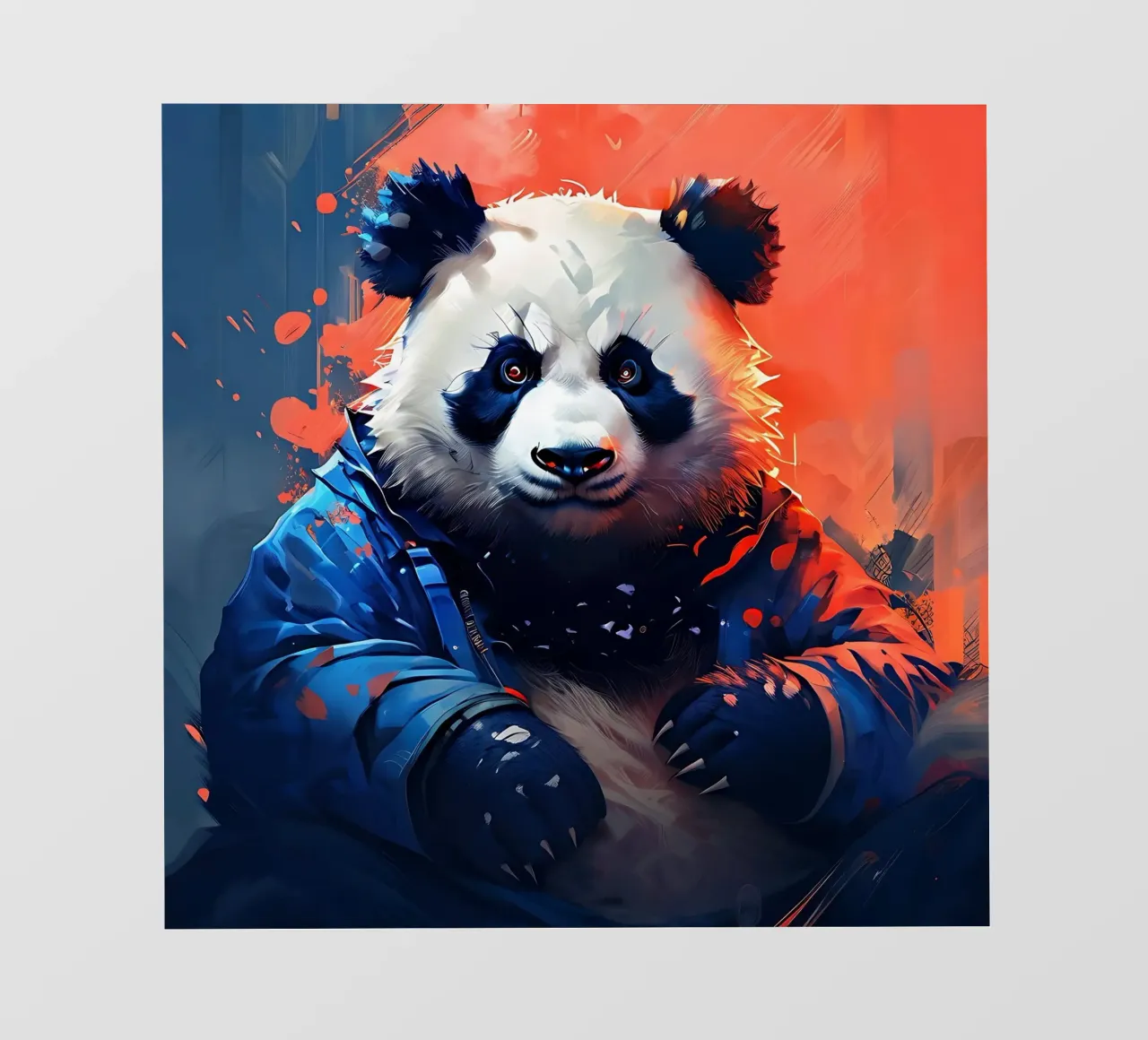 Panda_Stile_F_1 pellicola backlit da Tierisch bunt by LK