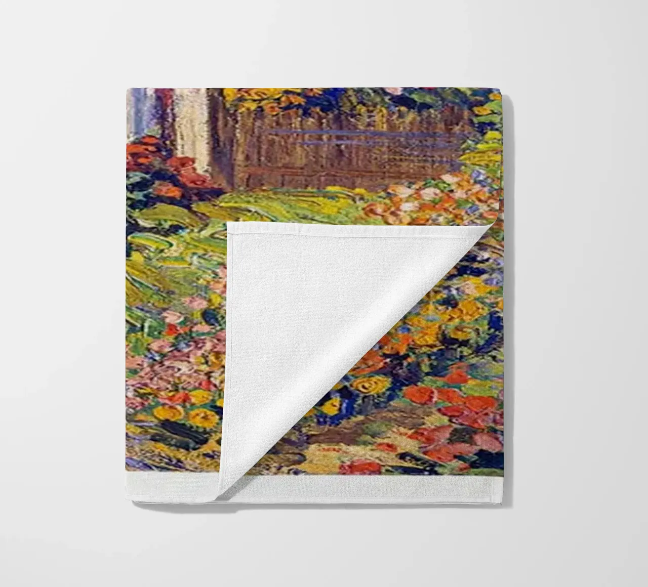 Vincent van Gogh Art Print - Paysage serviette de plage de ashcraft shop