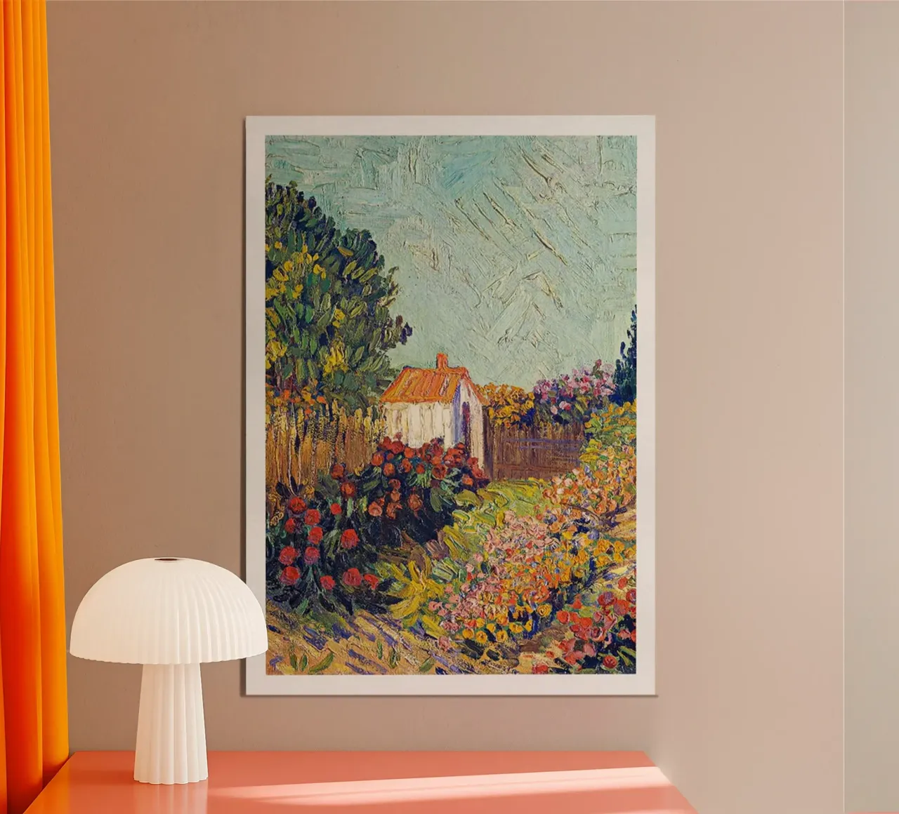 Vincent van Gogh Art Print - Landscape hahnemühle by ashcraft shop