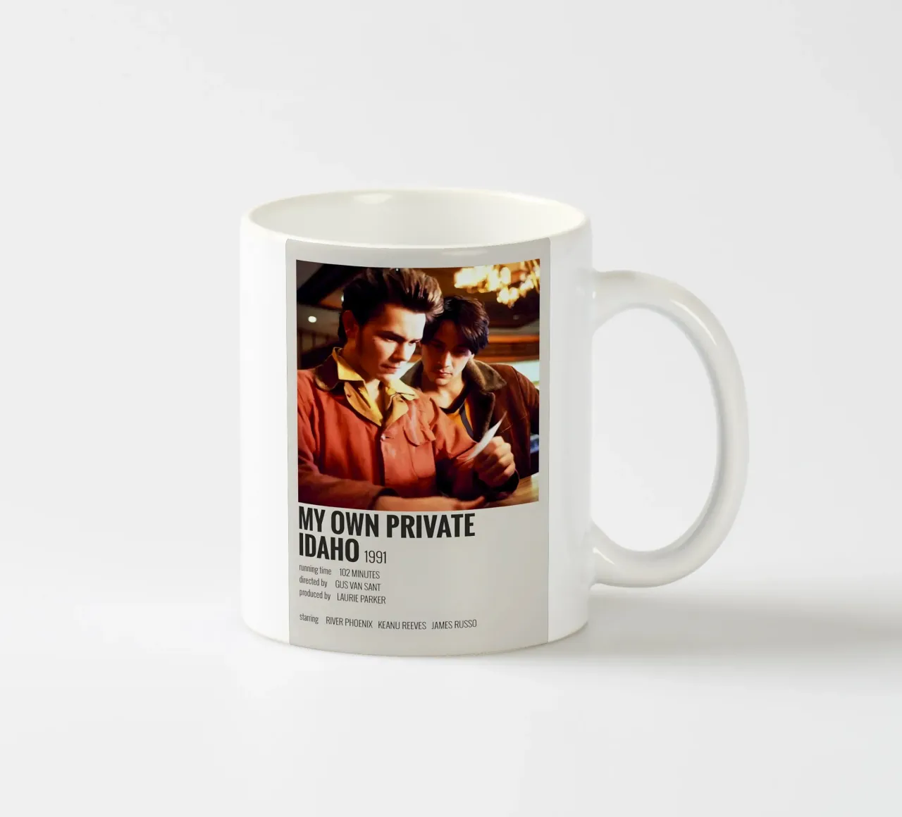 MY OWN PRIVATE IDAHO 1991 tazza in ceramica da MVFminimalist