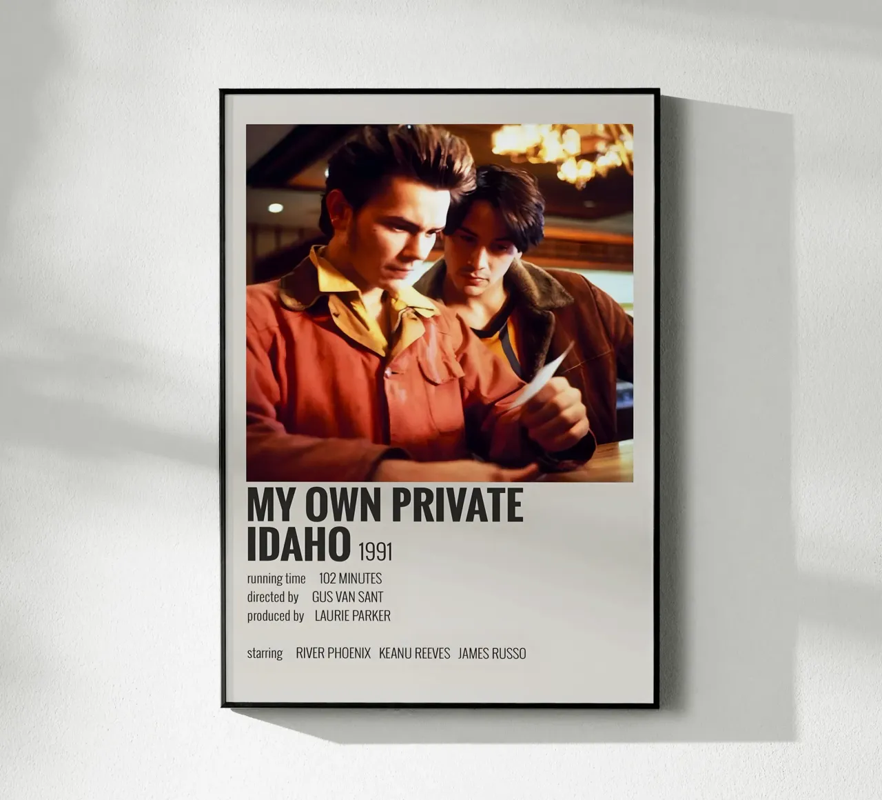 MY OWN PRIVATE IDAHO 1991 plexiglass da MVFminimalist