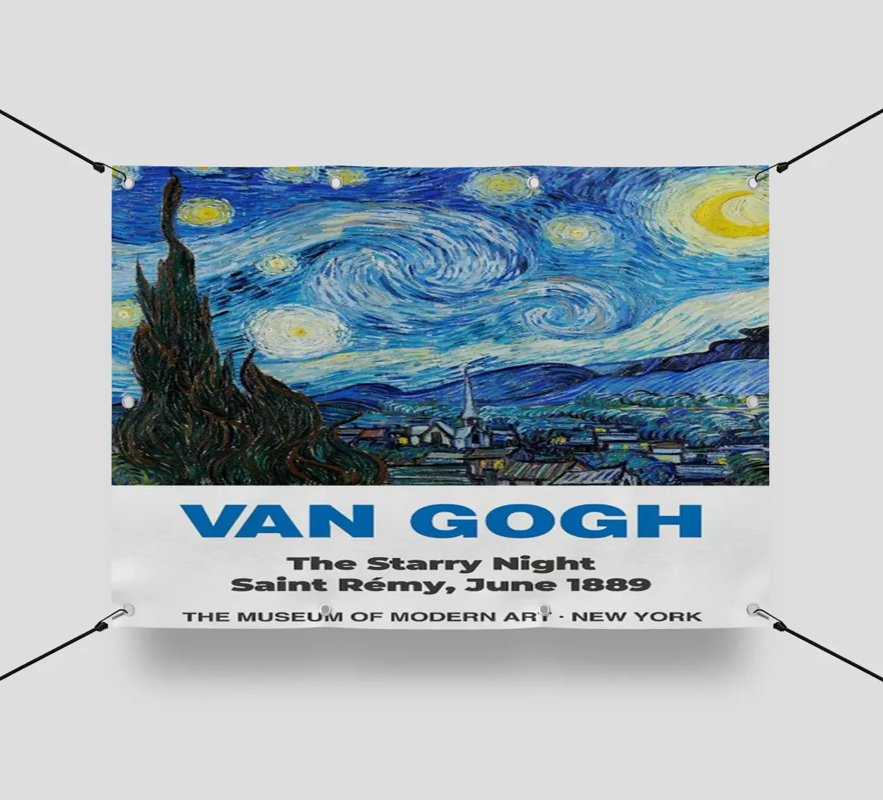 Vincent van Gogh Art Print- Starry Night pvc cover by ashcraft shop