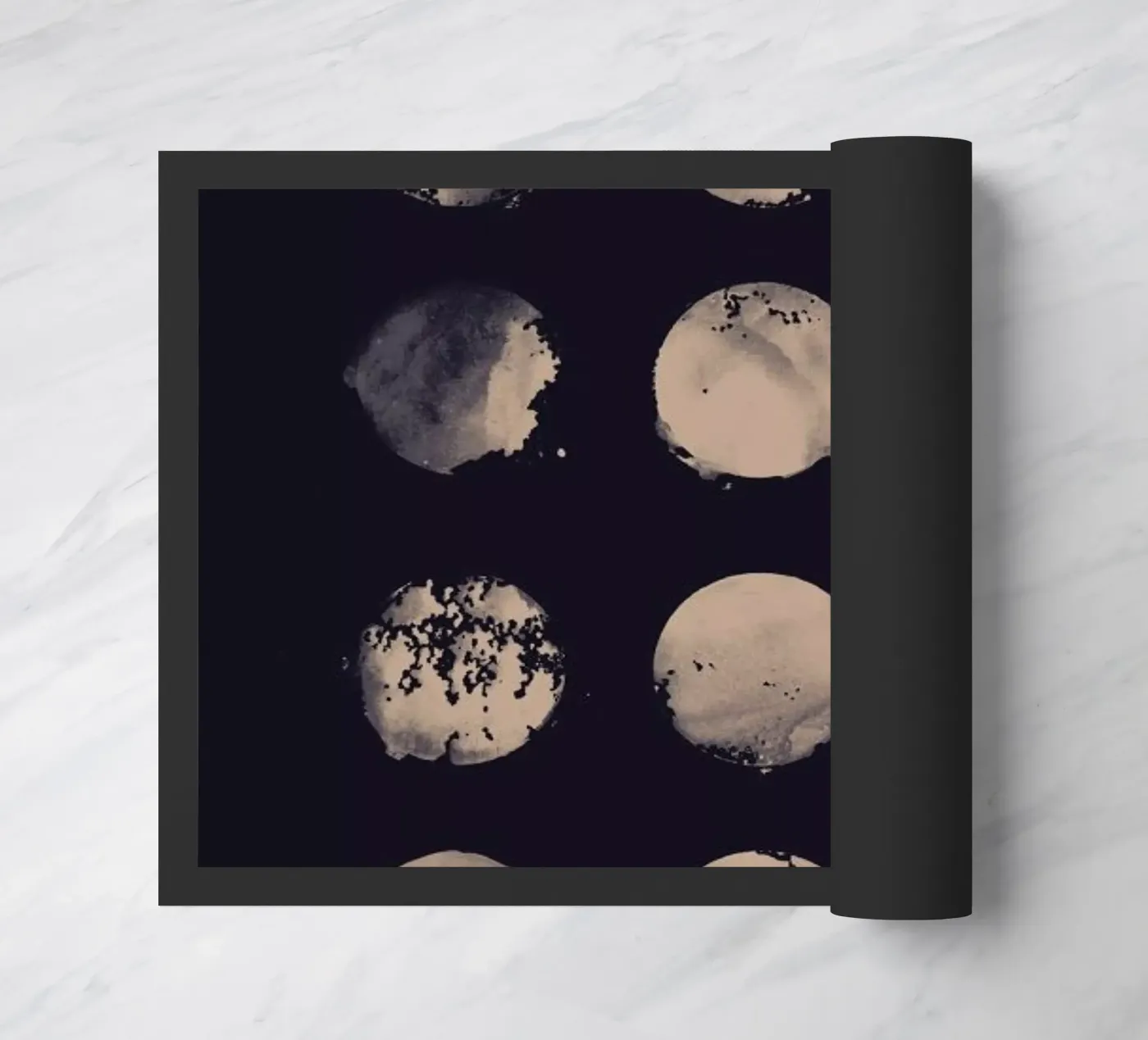 Twelve Moons Fußmatte von Florent Bodart