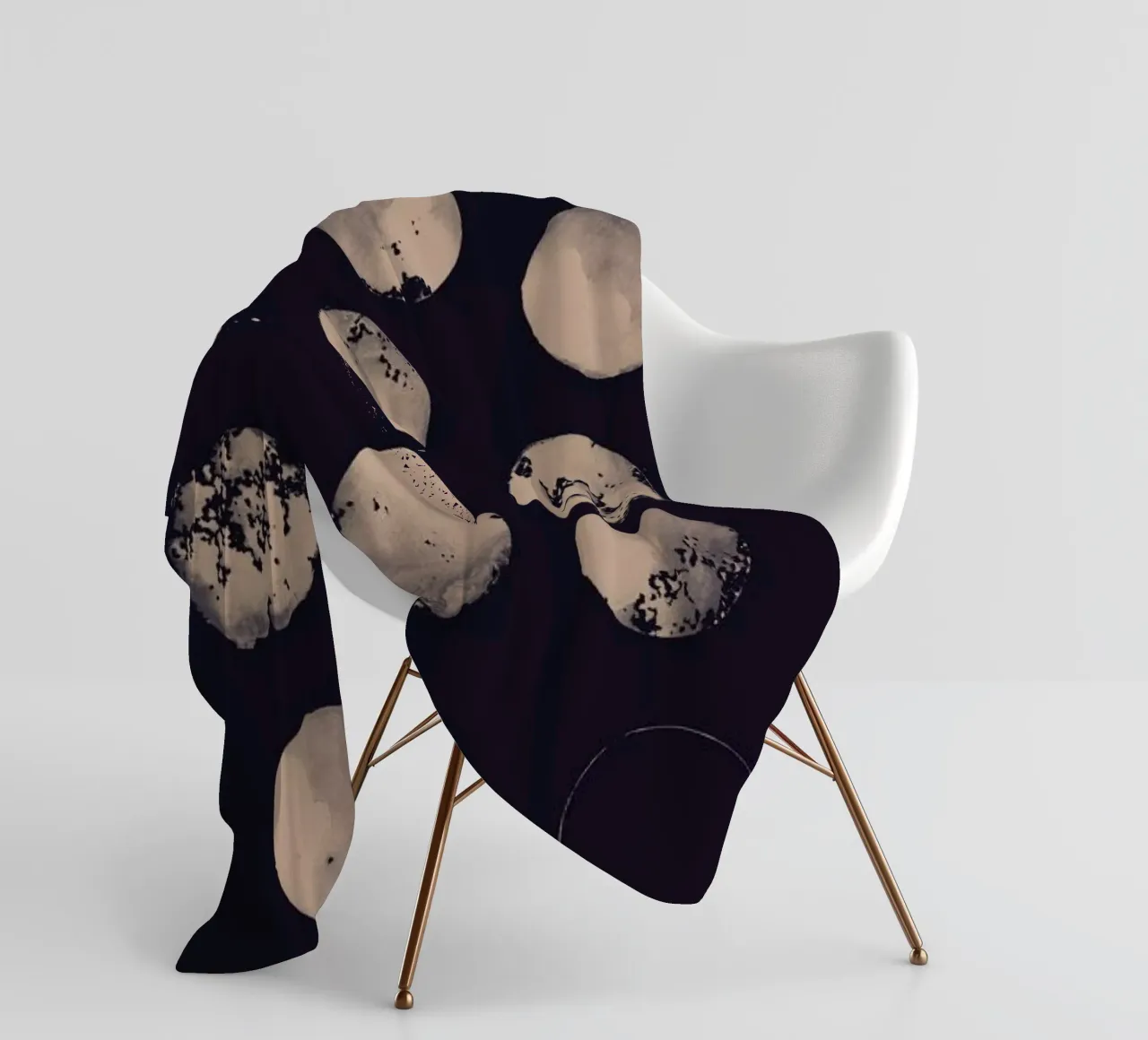 Twelve Moons Fleecedecke von Florent Bodart