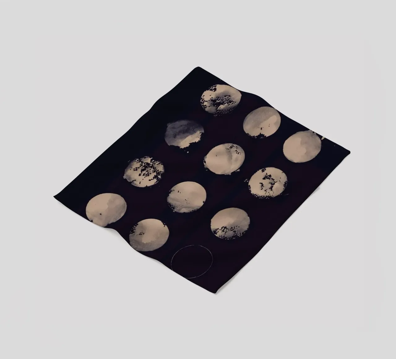 Twelve Moons Fleecedecke von Florent Bodart