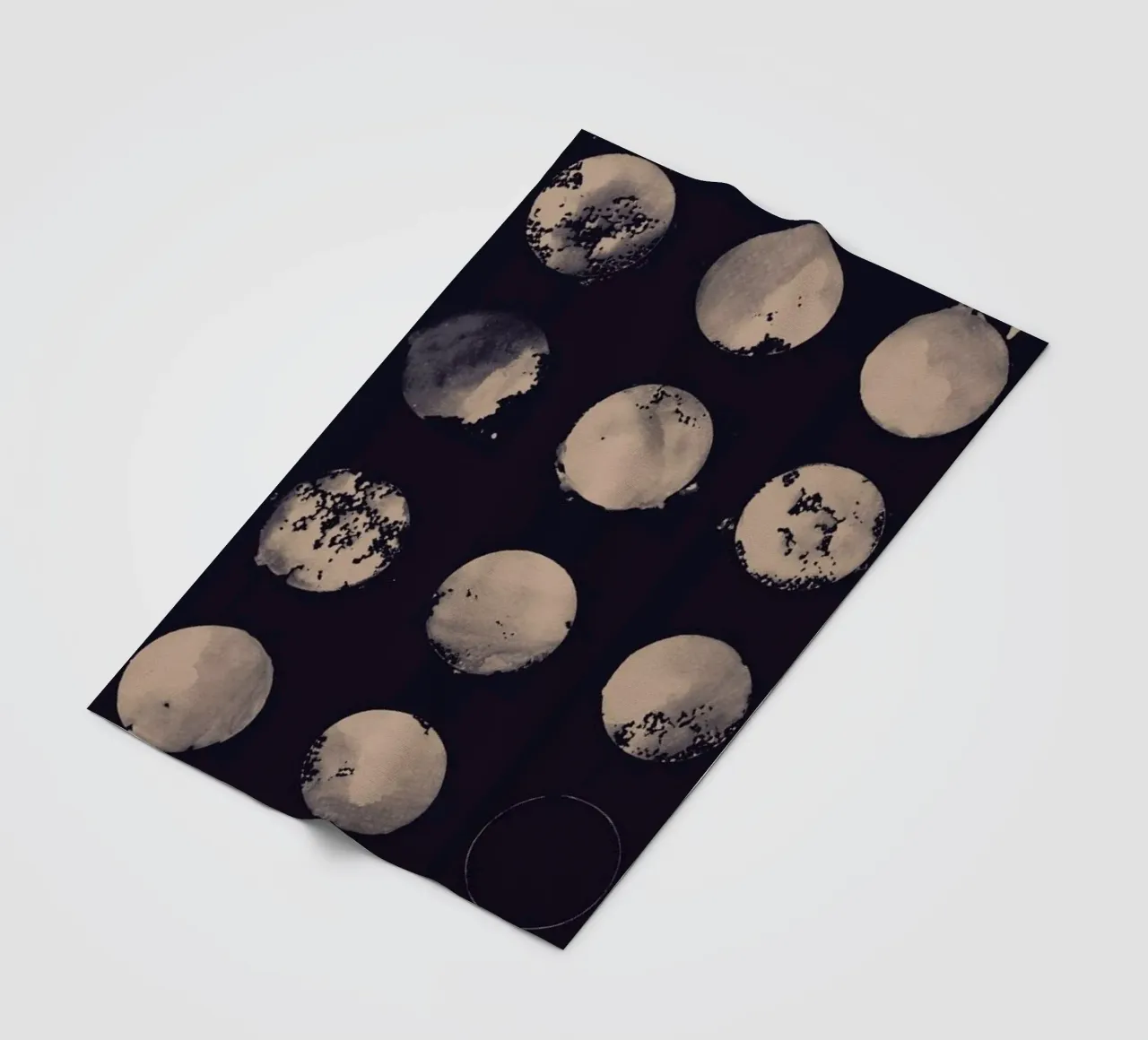 Twelve Moons Fleecedecke von Florent Bodart