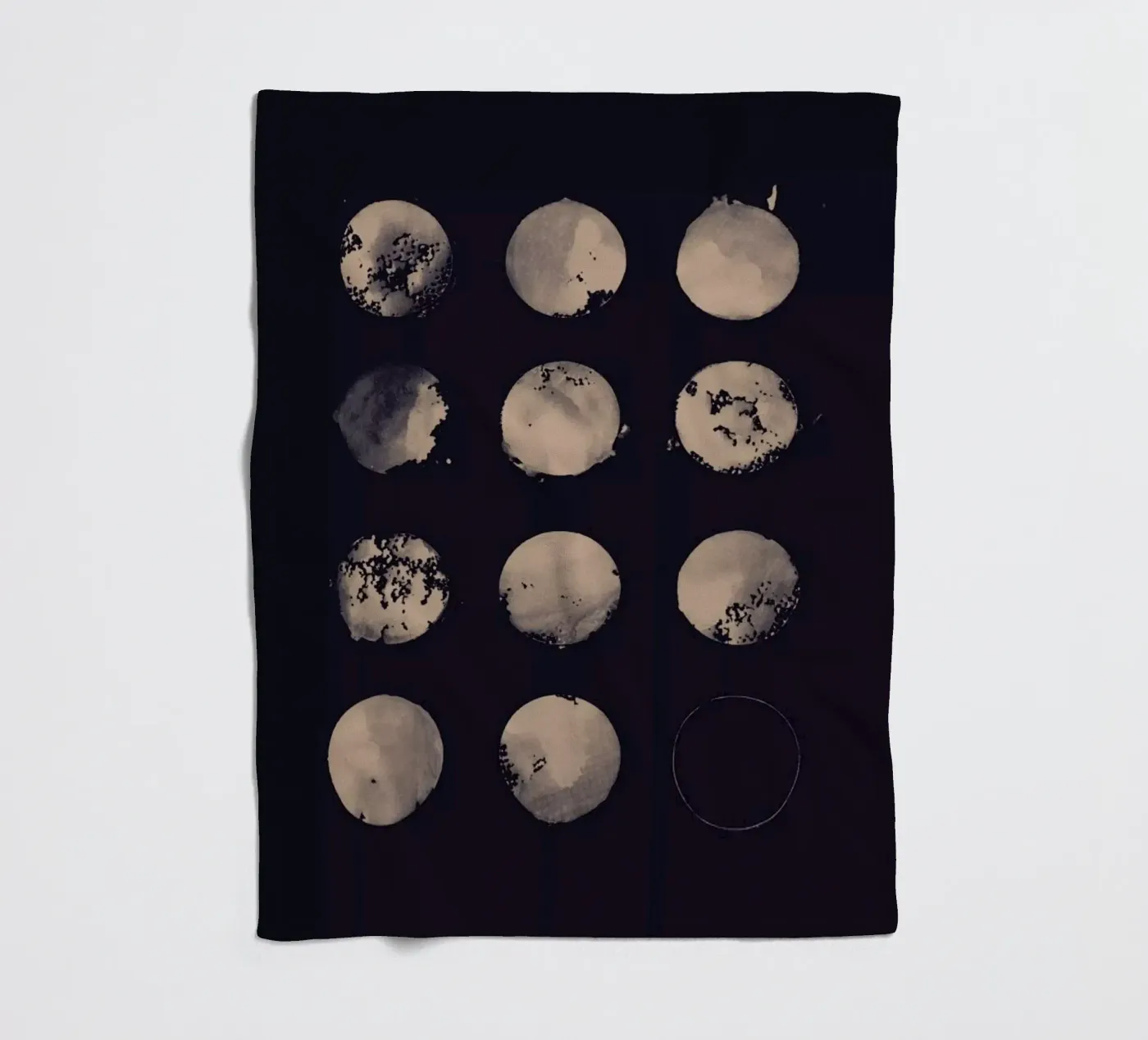 Twelve Moons plaid polaire de Florent Bodart