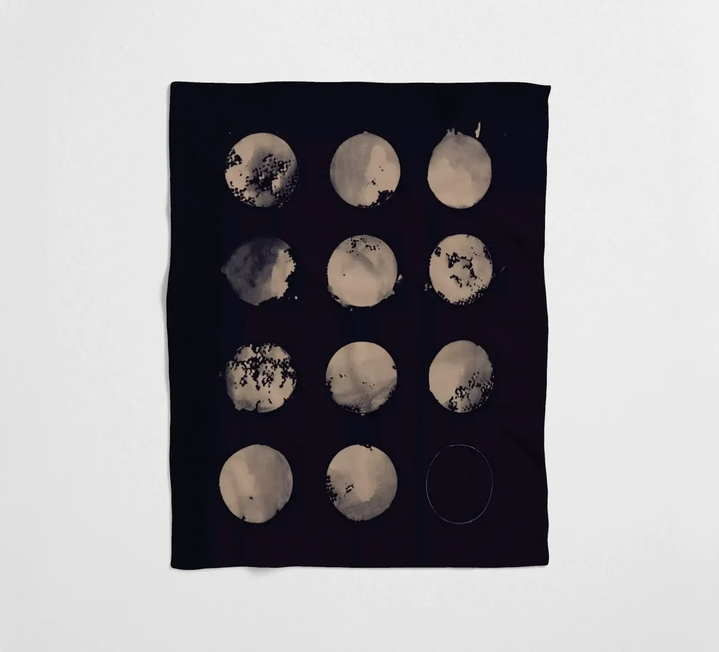 Twelve Moons plaid polaire de Florent Bodart