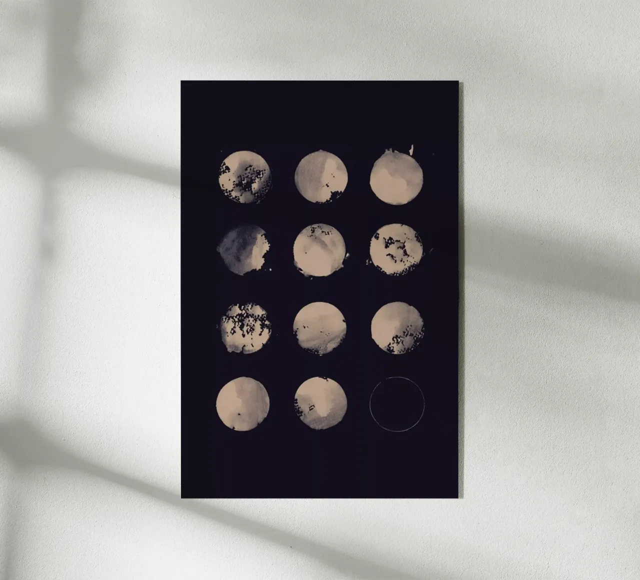 Twelve Moons plexiglas de Florent Bodart