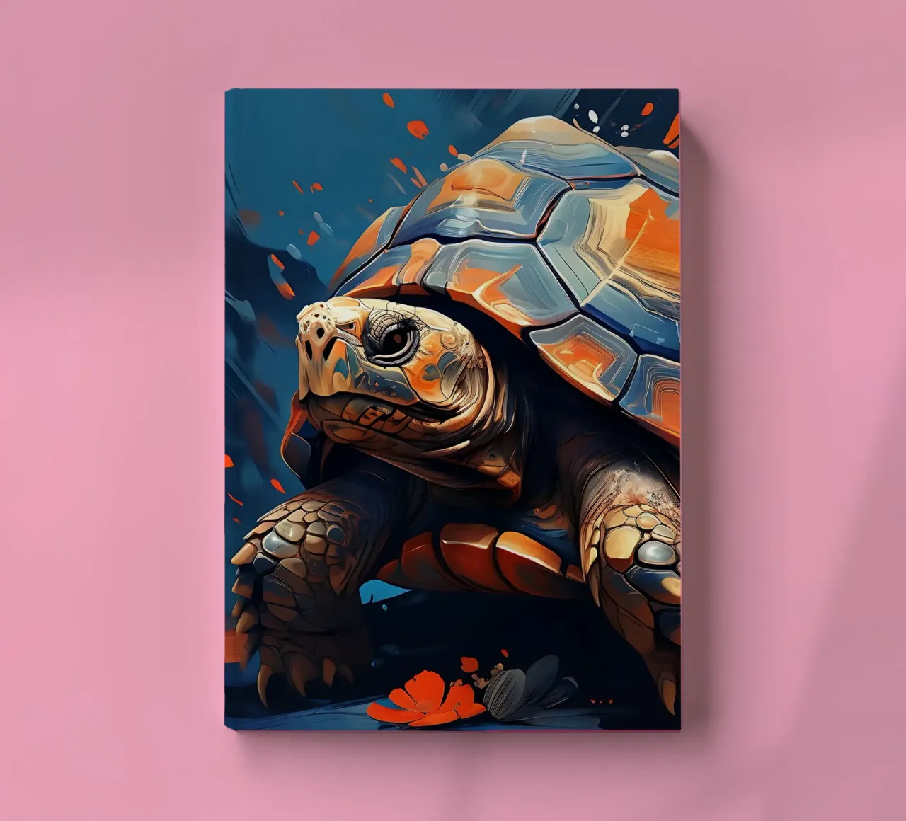 Turtle_style_F_1 notebook by Tierisch bunt by LK