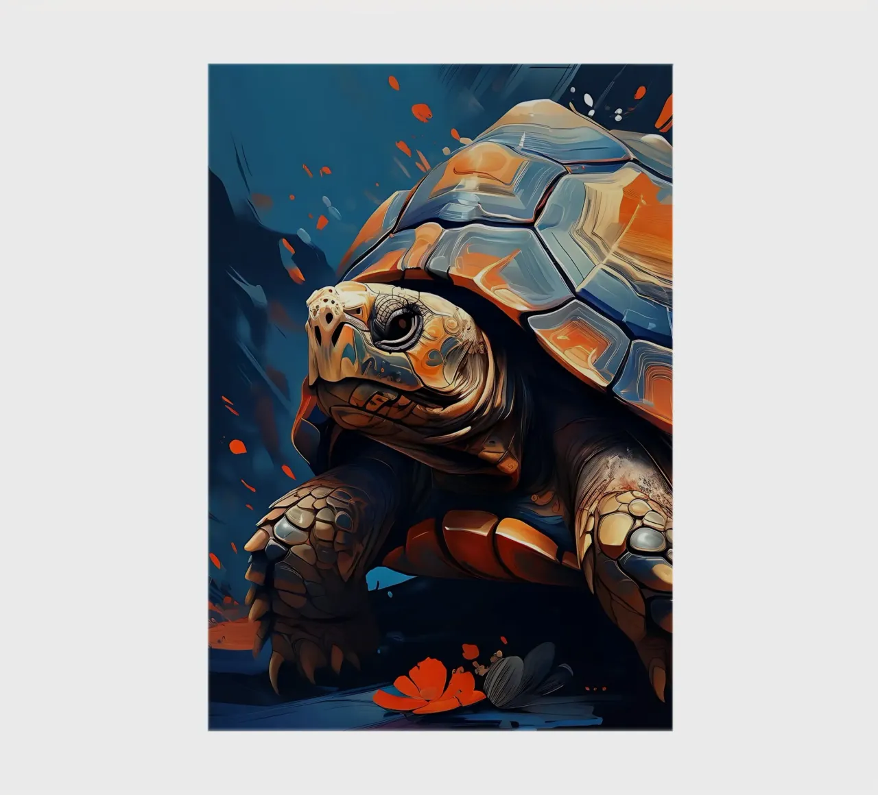 Turtle_style_F_1 notebook by Tierisch bunt by LK