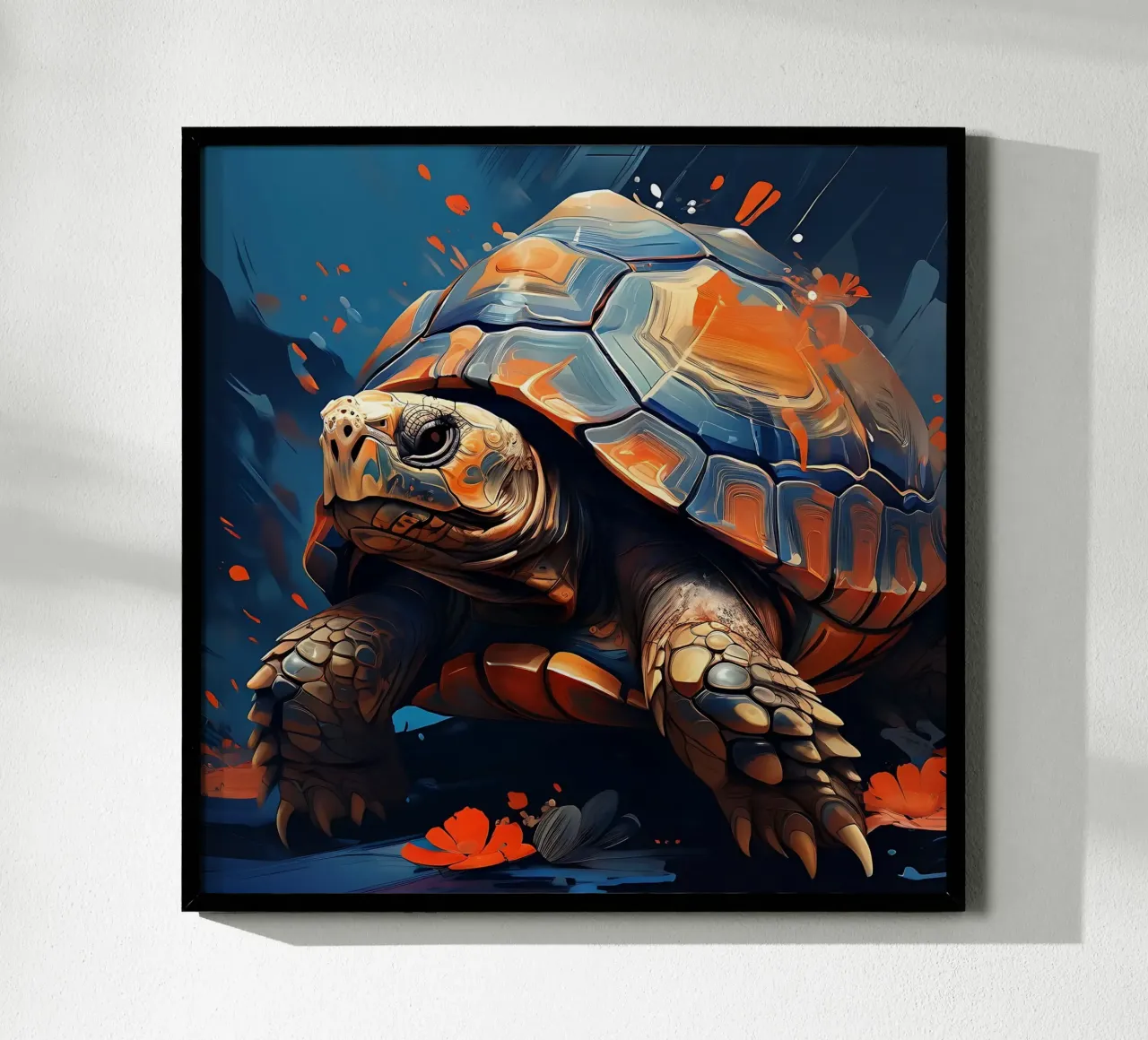 Turtle_style_F_1 hahnemühle by Tierisch bunt by LK